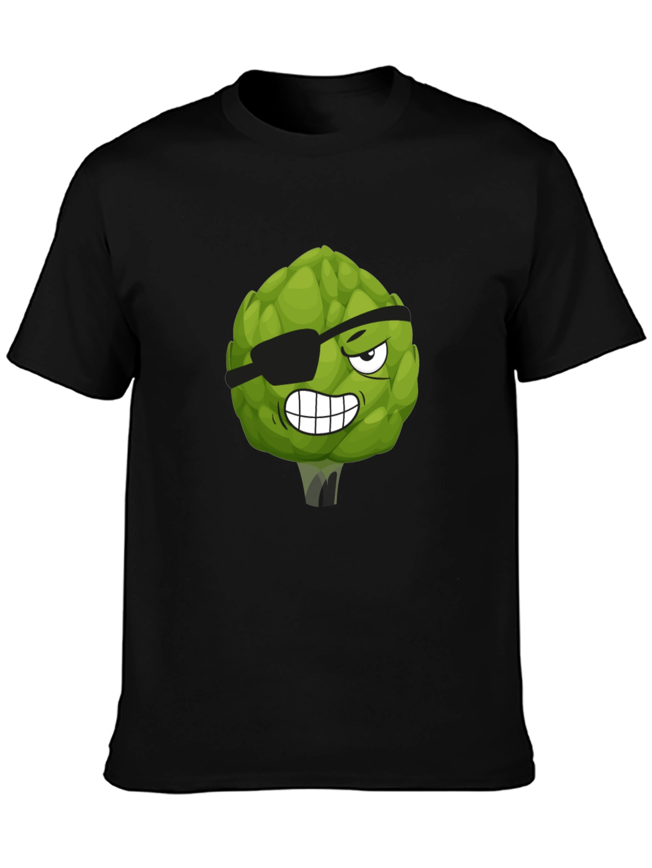 Pirate Artichoke T-Shirt - Funny Vegetable Graphic Tee
