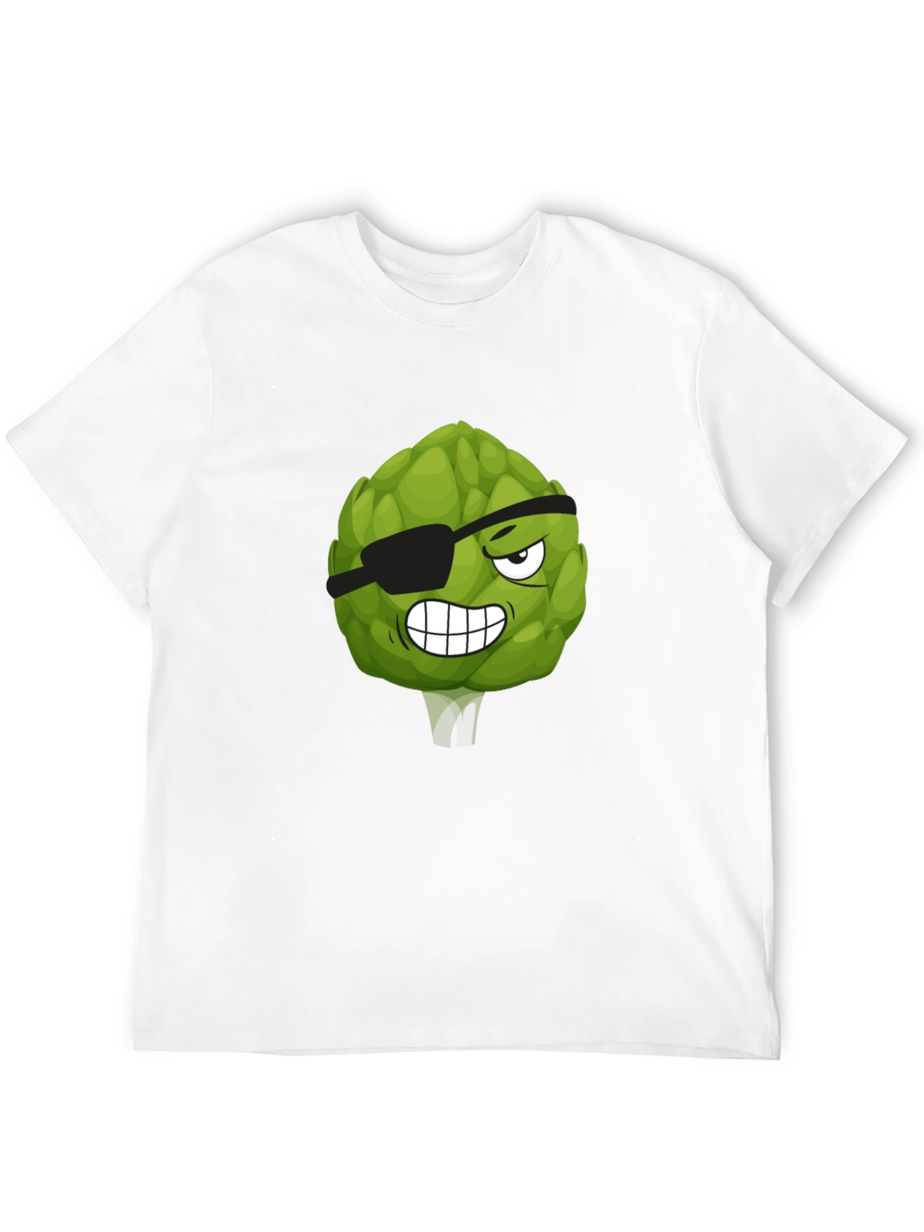 Pirate Artichoke T-Shirt - Funny Vegetable Graphic Tee