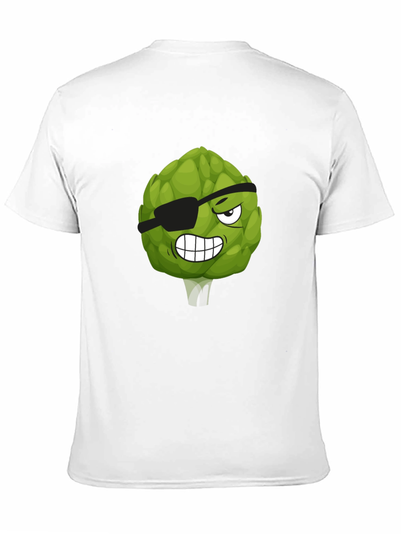 Pirate Artichoke T-Shirt - Funny Vegetable Graphic Tee