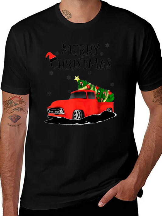 Merry Christmas Truck T-Shirt