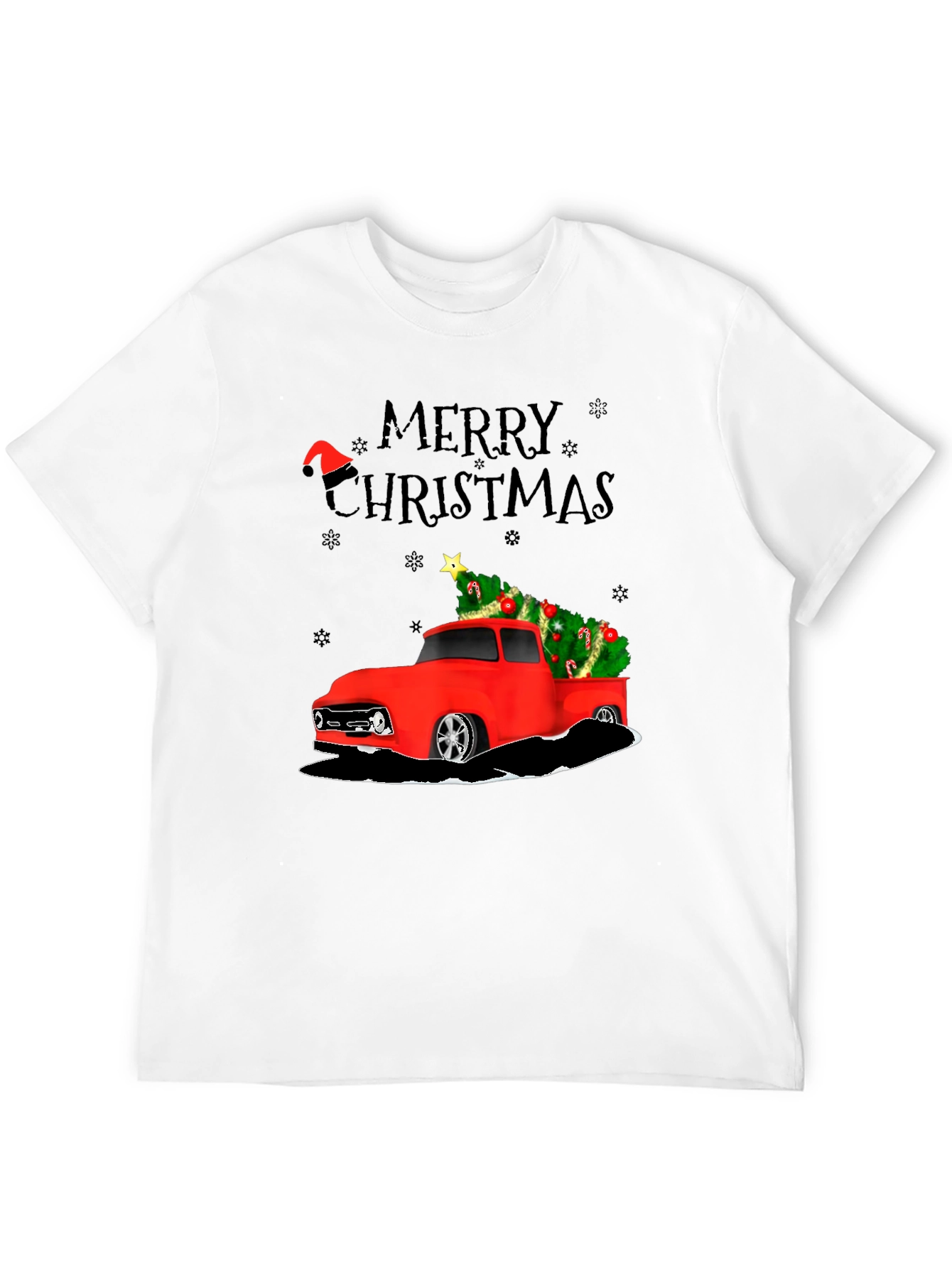 Merry Christmas Truck T-Shirt