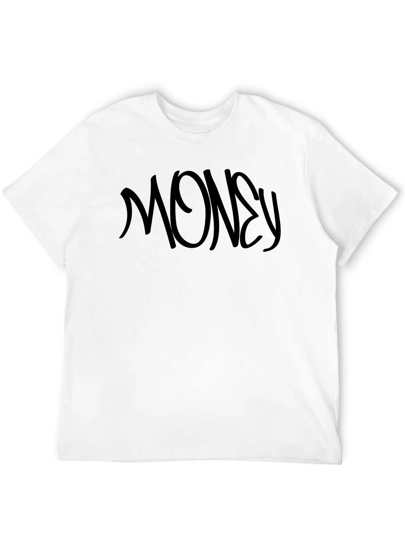 Black Money Graphic Tee - Casual Streetwear