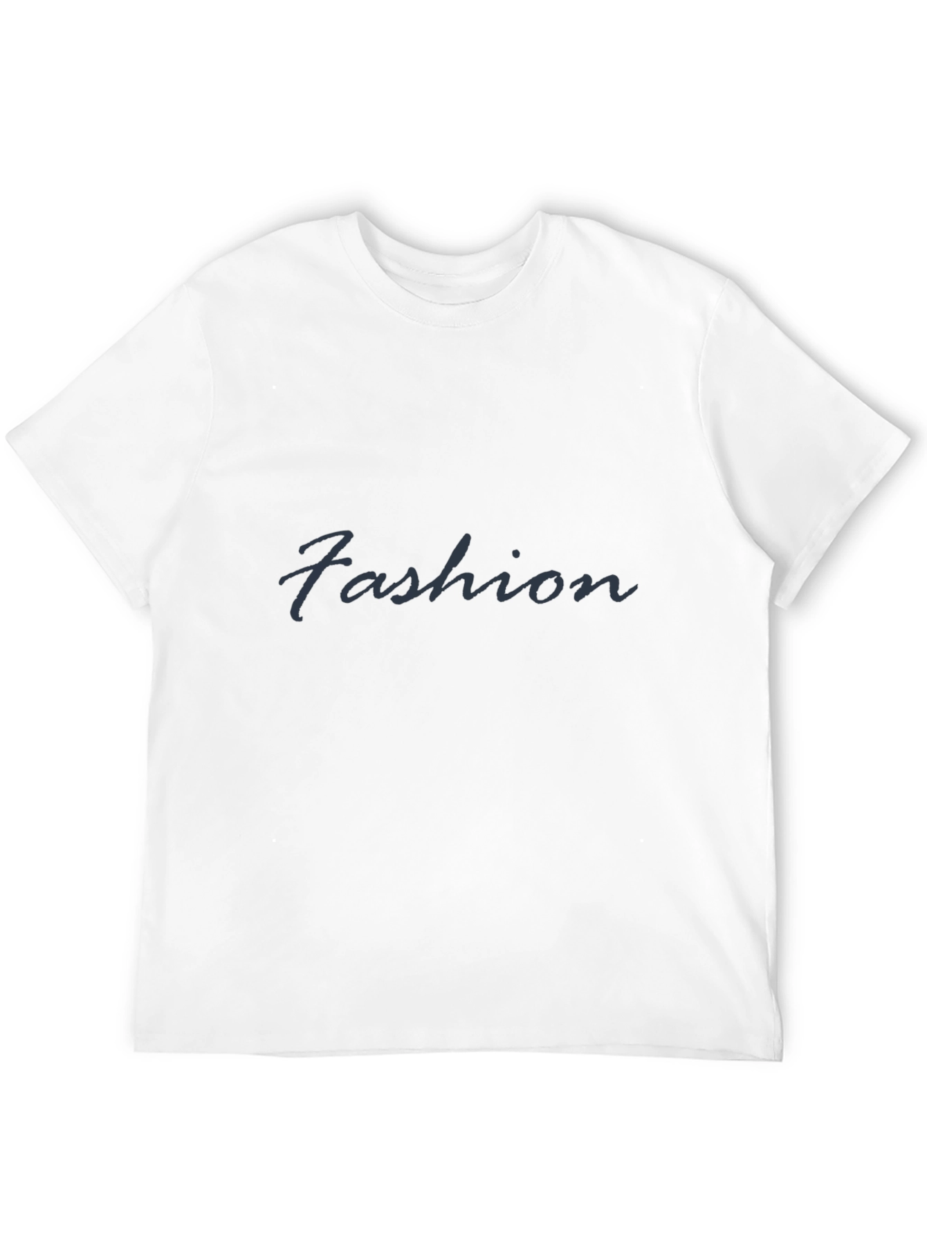 Fashion Tee: Stylish Black Cotton Blend Shirt