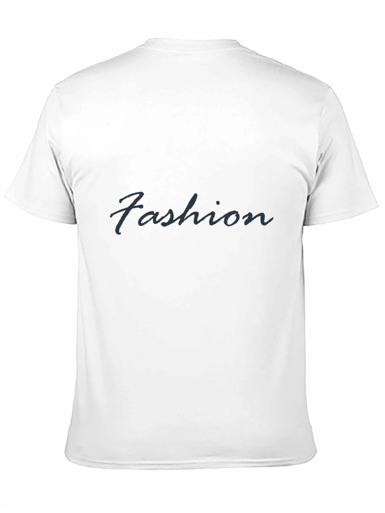 Fashion Tee: Stylish Black Cotton Blend Shirt