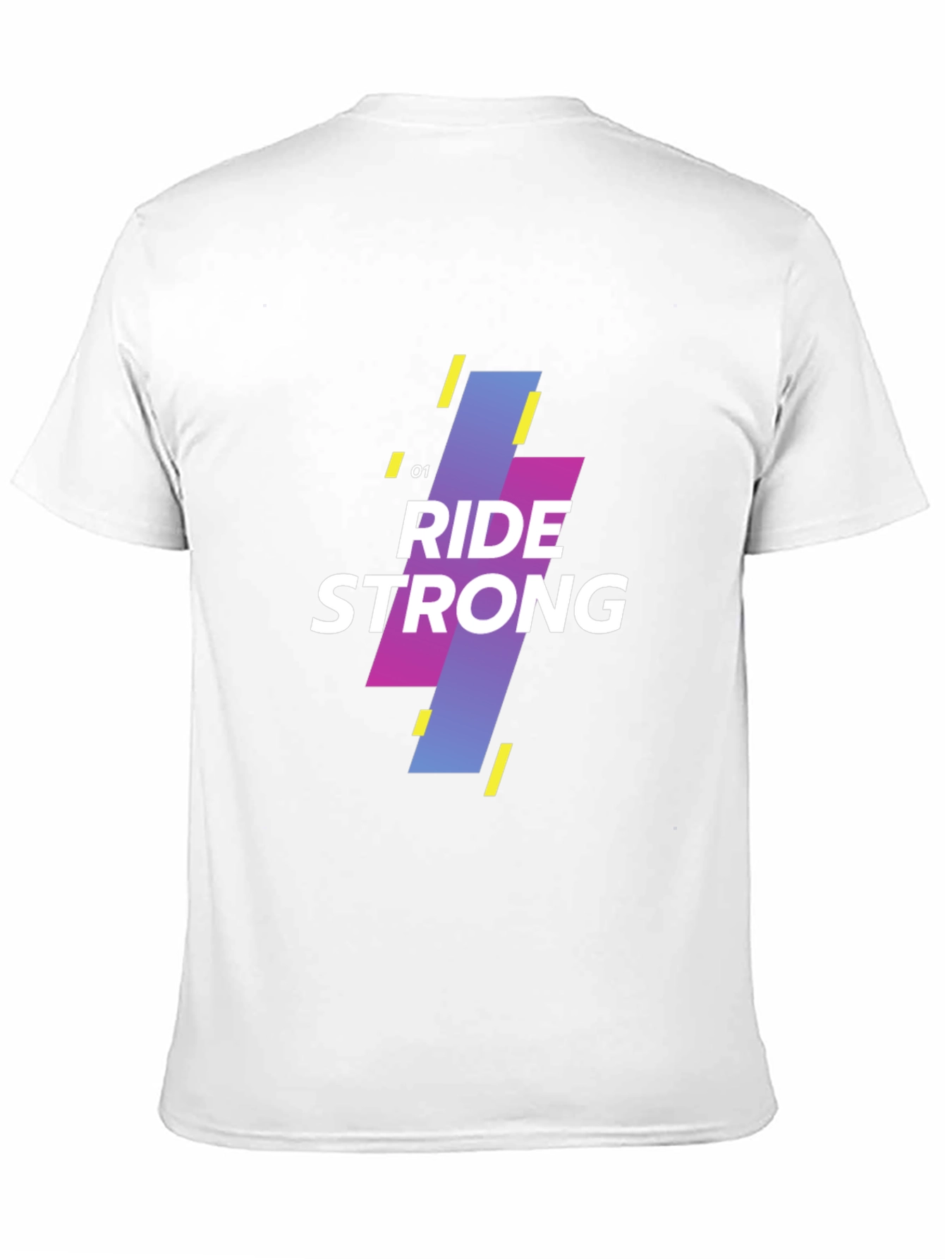Ride Strong Graphic Tee - Modern Design