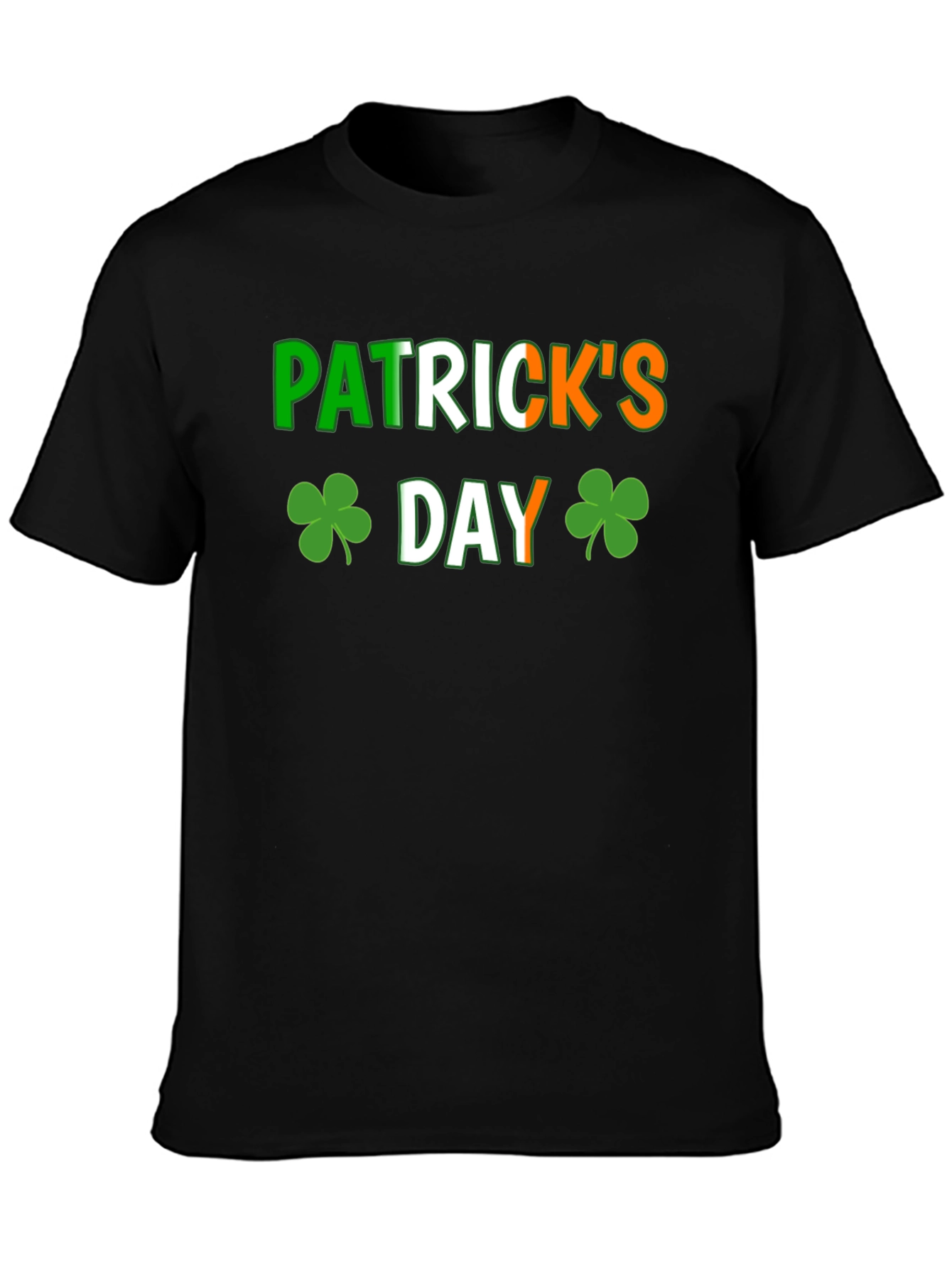 St. Patricks Day Black T-Shirt