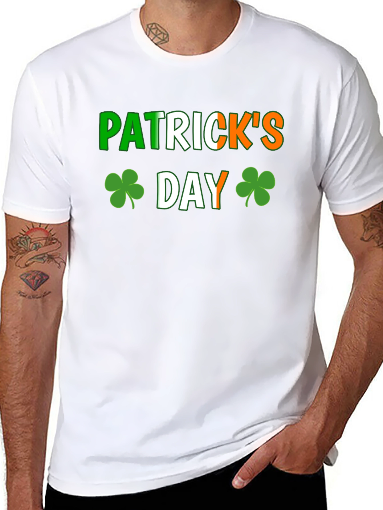 St. Patricks Day Black T-Shirt