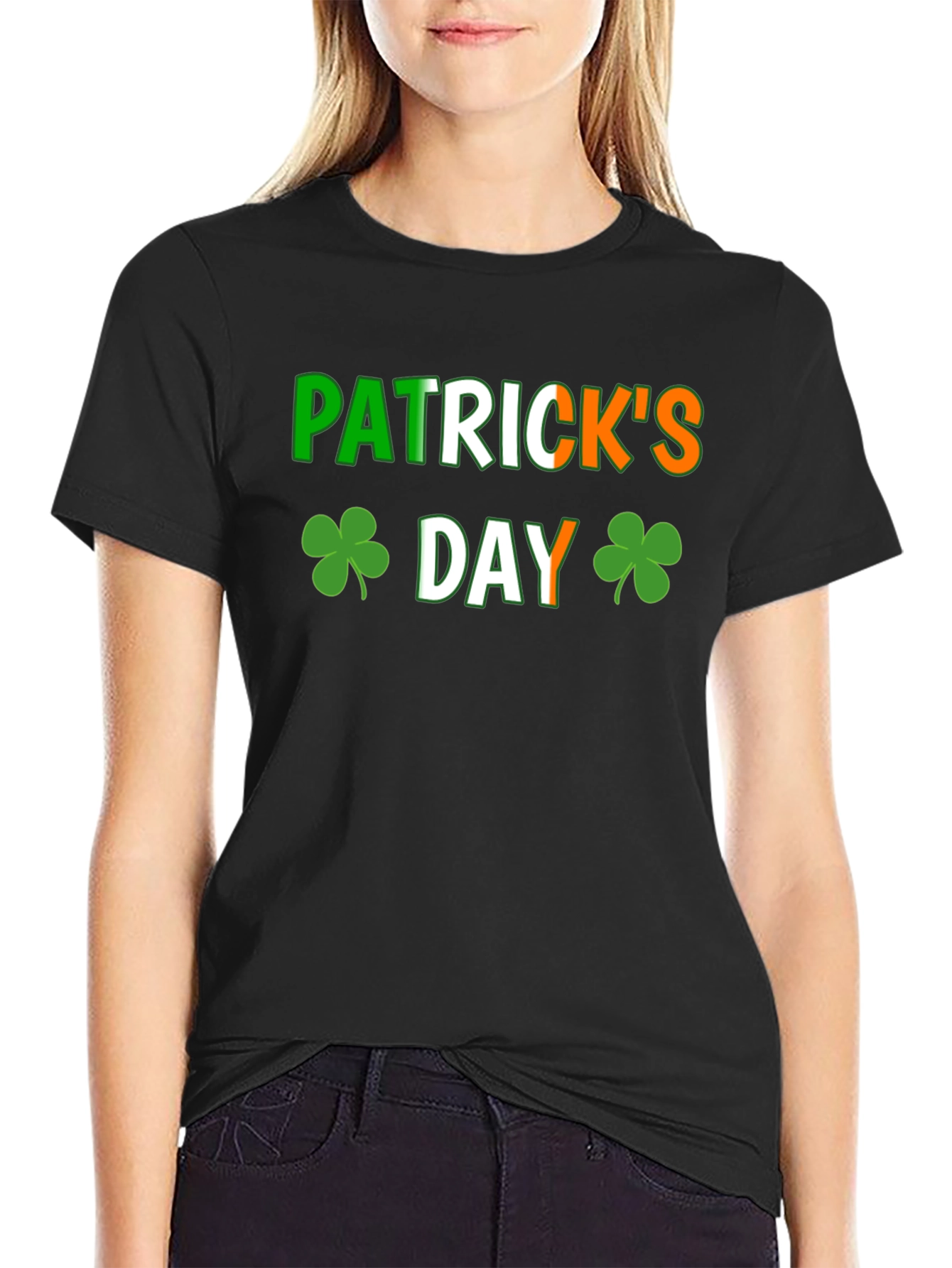 St. Patricks Day Black T-Shirt