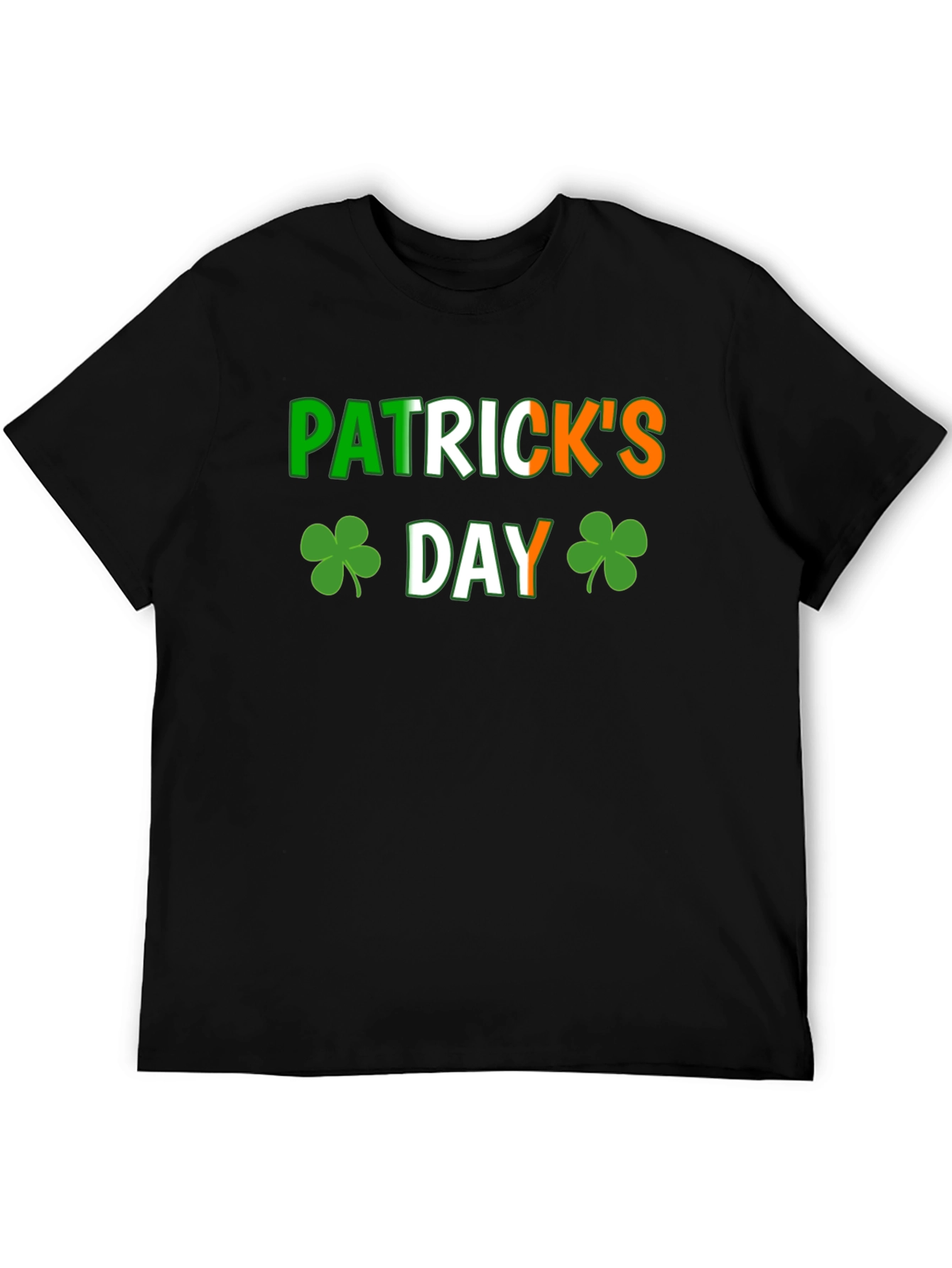 St. Patricks Day Black T-Shirt