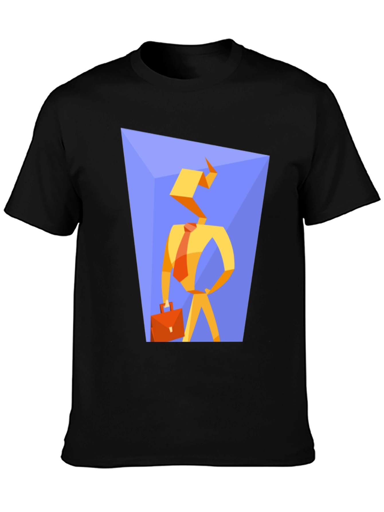 Abstract Businessman Graphic Tee