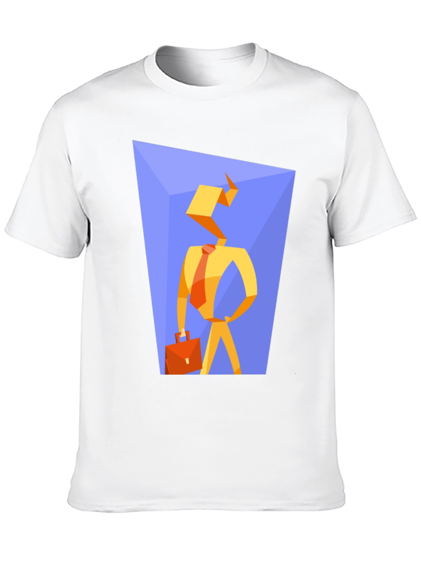 Abstract Businessman Graphic Tee