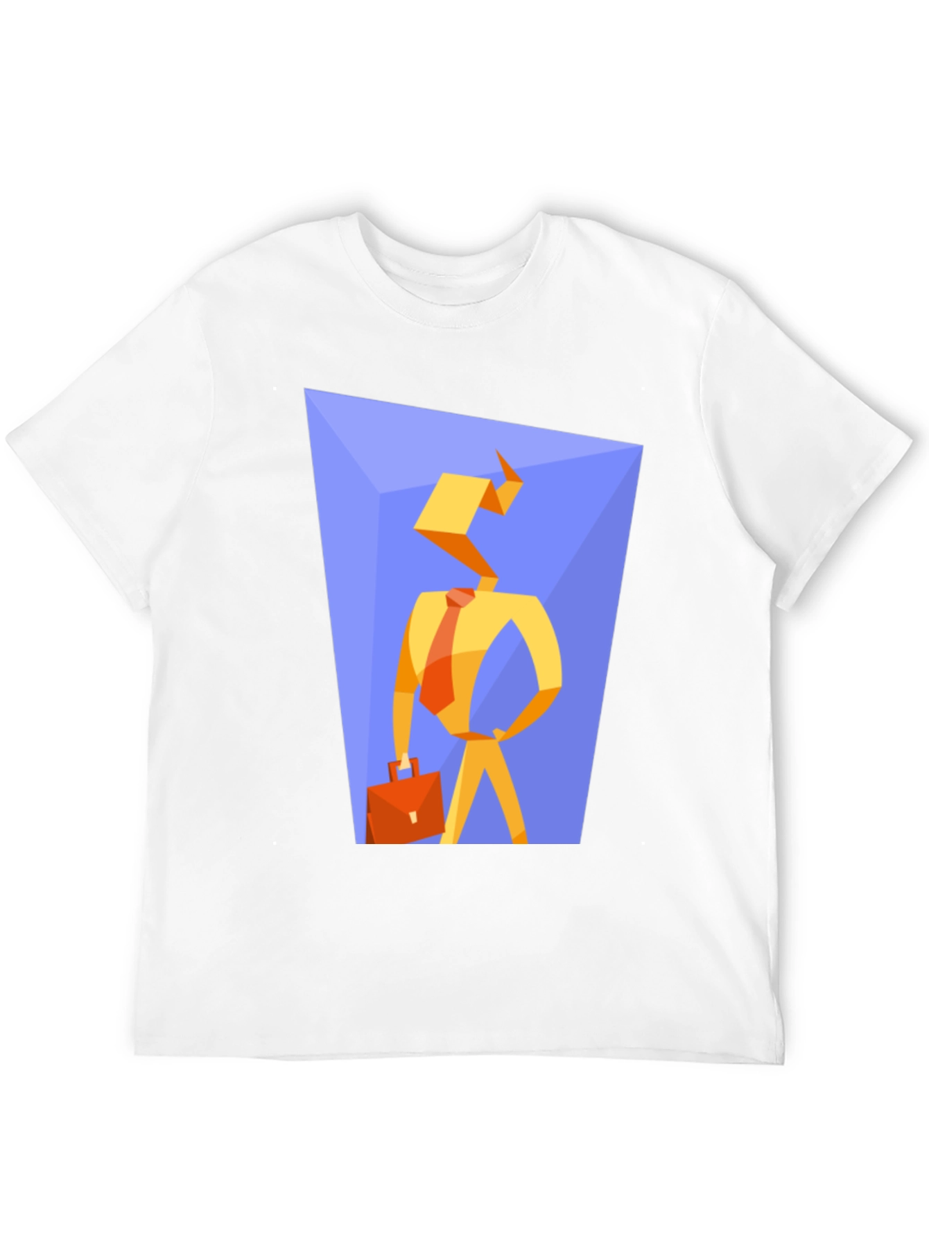 Abstract Businessman Graphic Tee