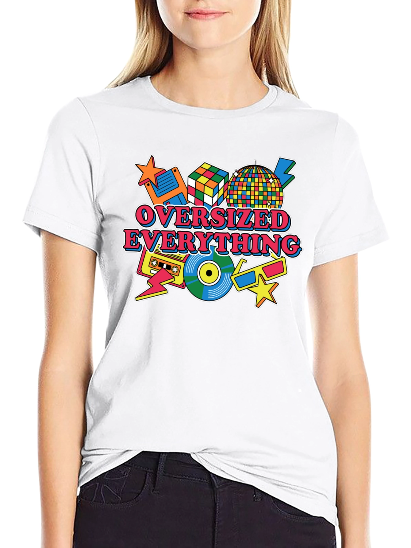 Retro Oversized Everything Graphic Tee