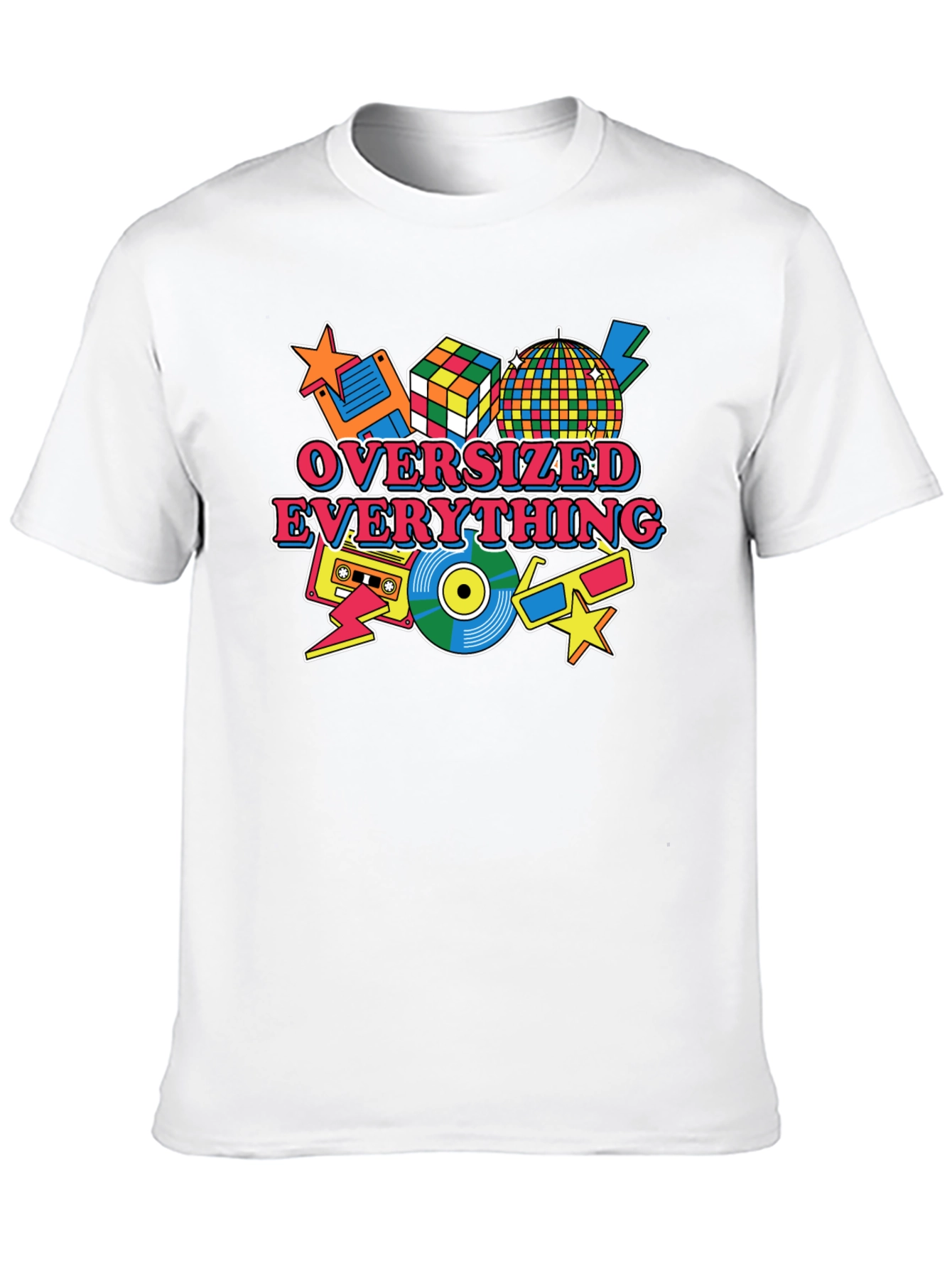 Retro Oversized Everything Graphic Tee