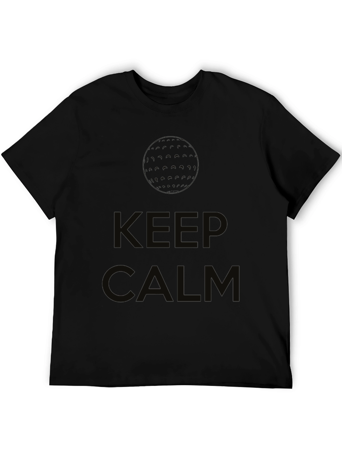 Keep Calm Golf T-Shirt - Relaxed Style