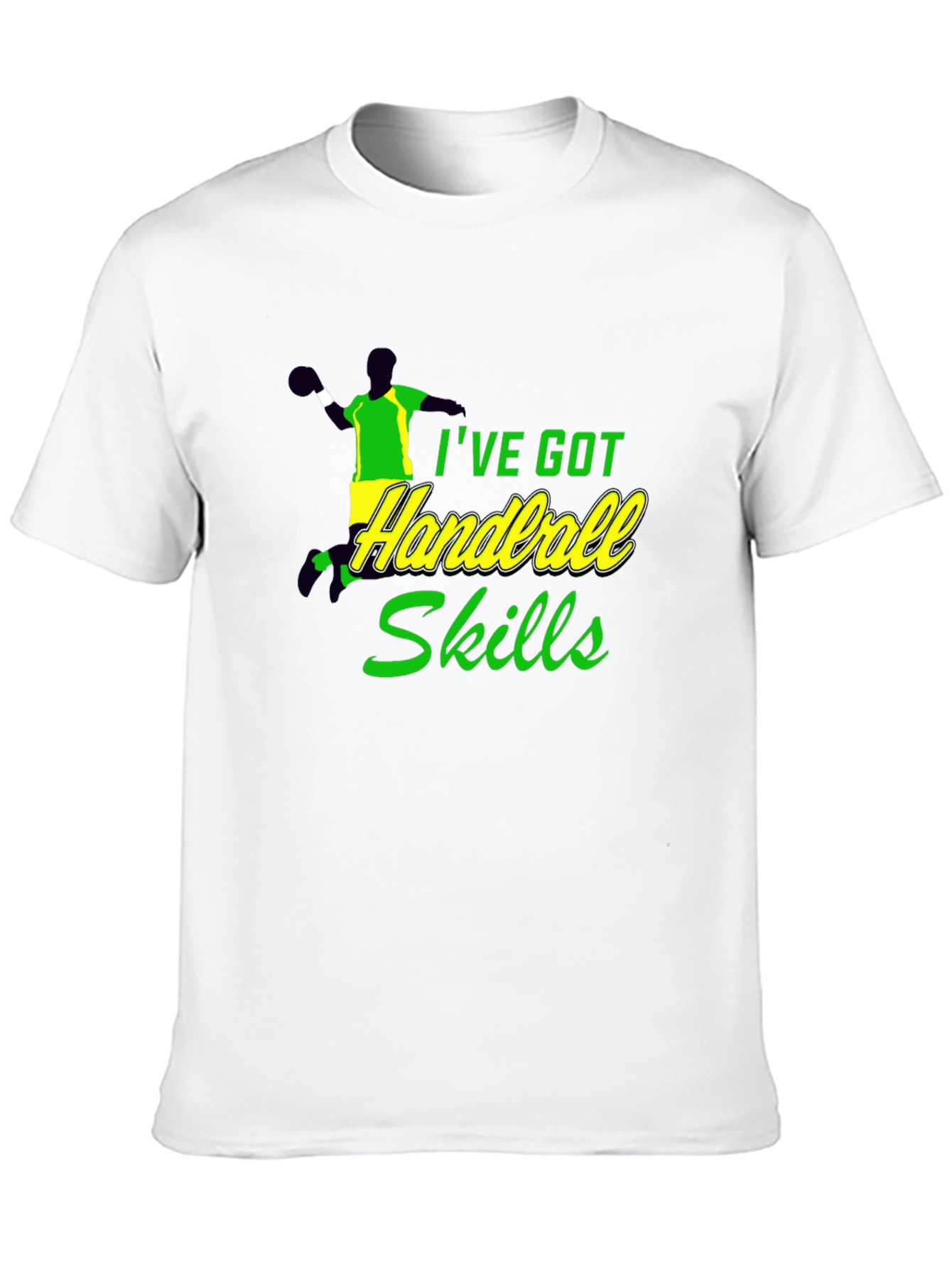 Handball Skills T-Shirt - Sporty Graphic Tee