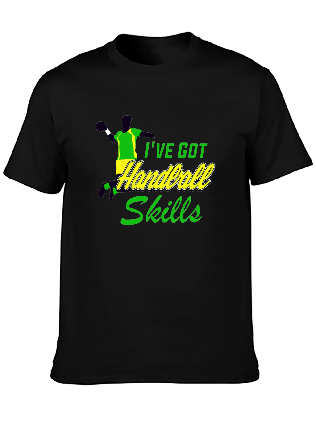 Handball Skills T-Shirt - Sporty Graphic Tee