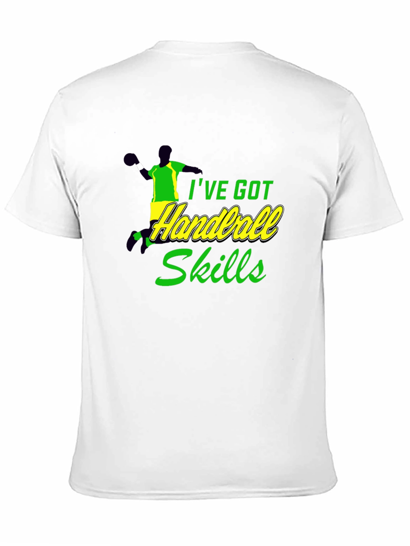 Handball Skills T-Shirt - Sporty Graphic Tee