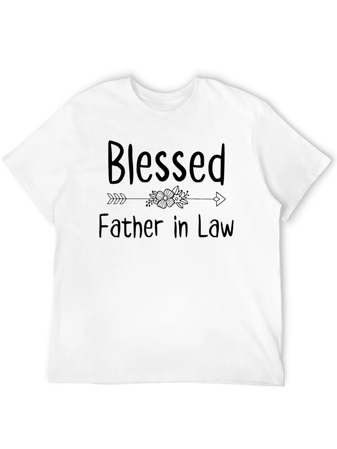 Blessed Father In Law Black T-Shirt