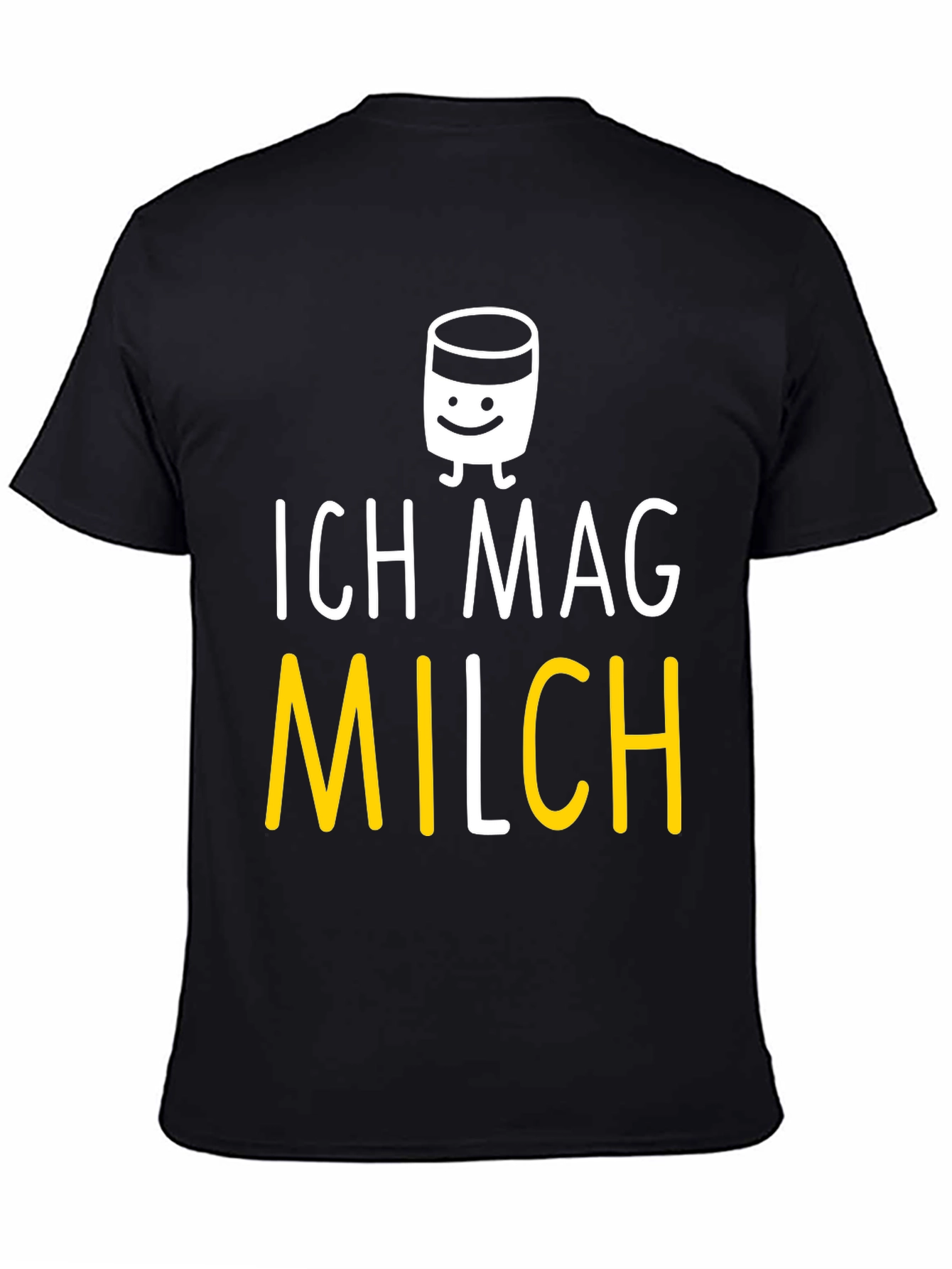 Ich Mag Milch T-Shirt - Funny Milk Lover Tee