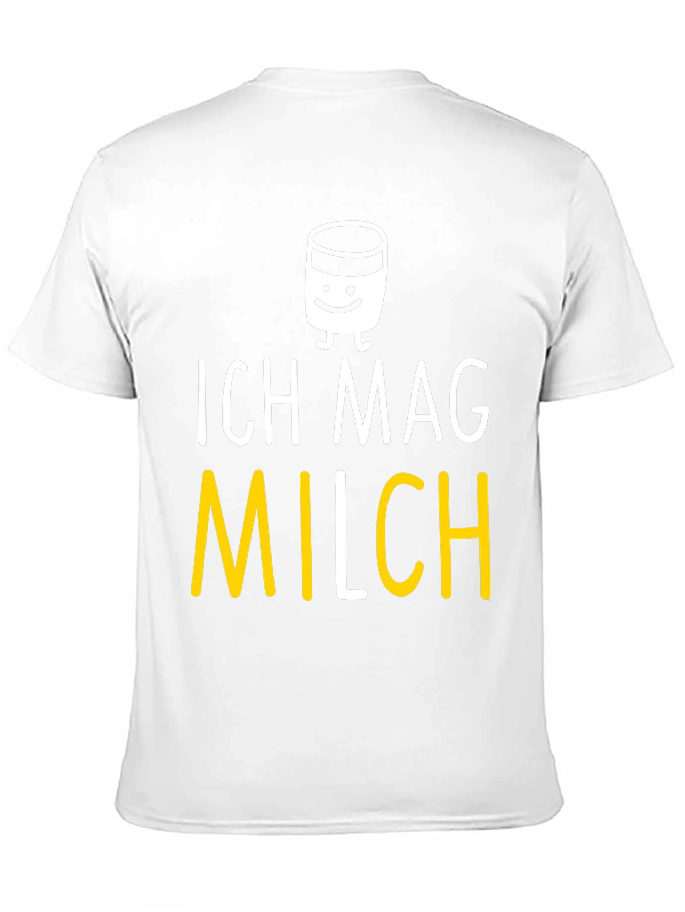 Ich Mag Milch T-Shirt - Funny Milk Lover Tee