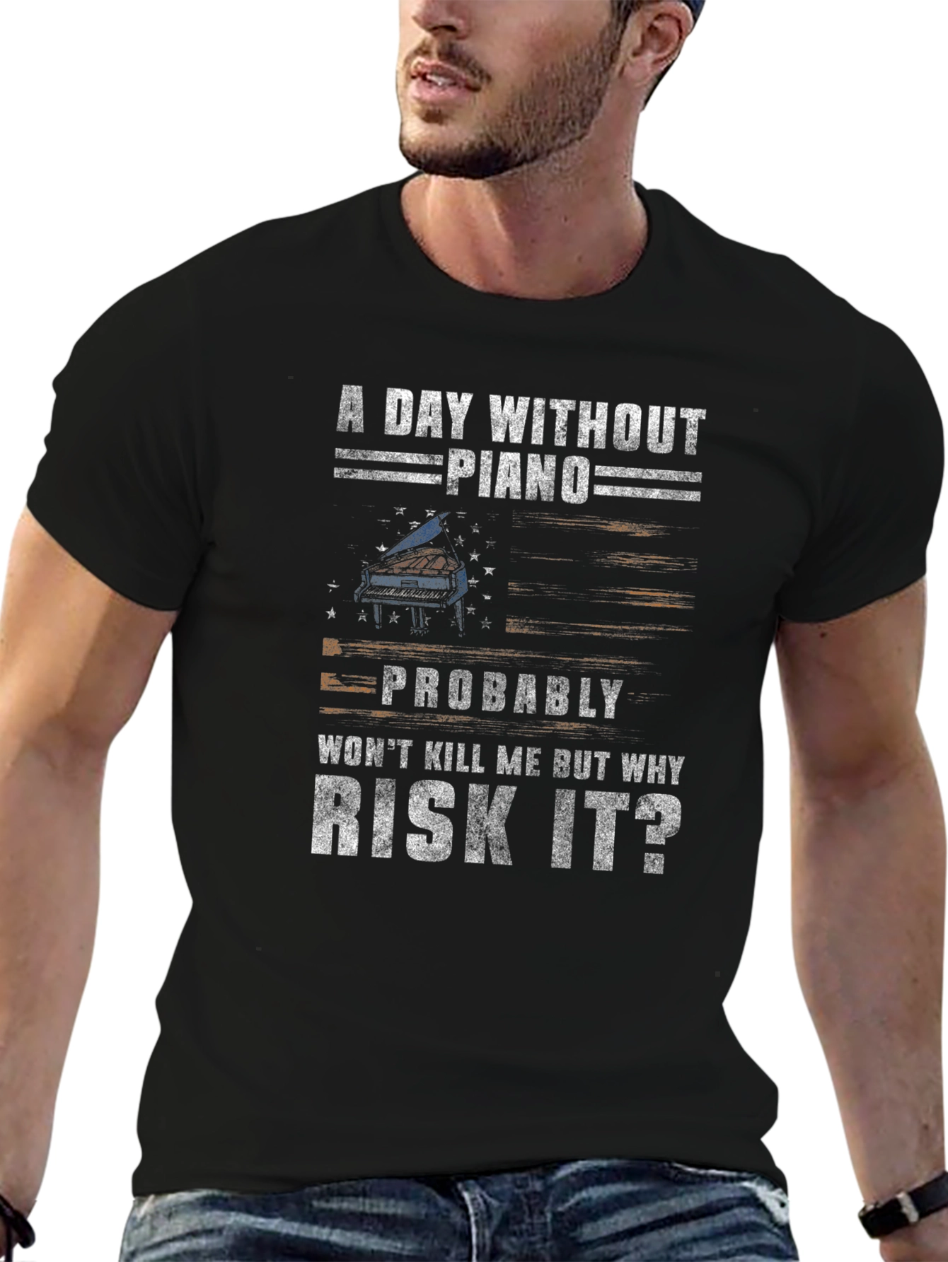A Day Without Piano T-Shirt