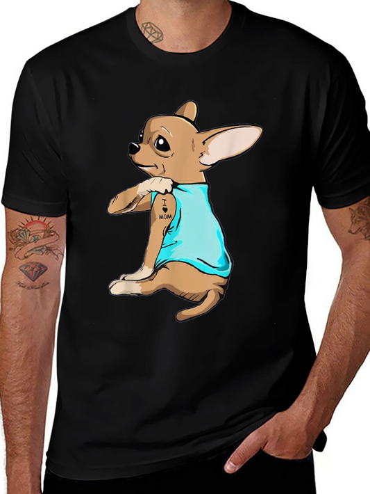 Dog Mom Tattoo T-Shirt
