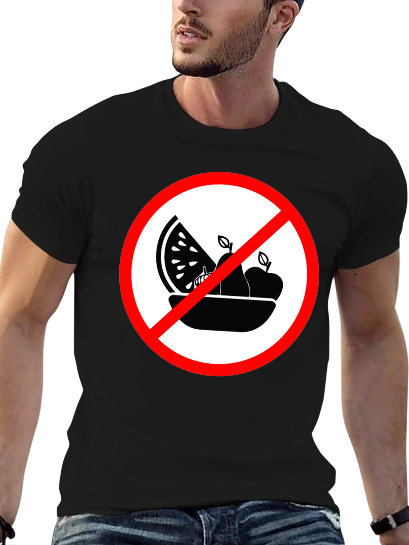 No Fruits Allowed Graphic T-Shirt