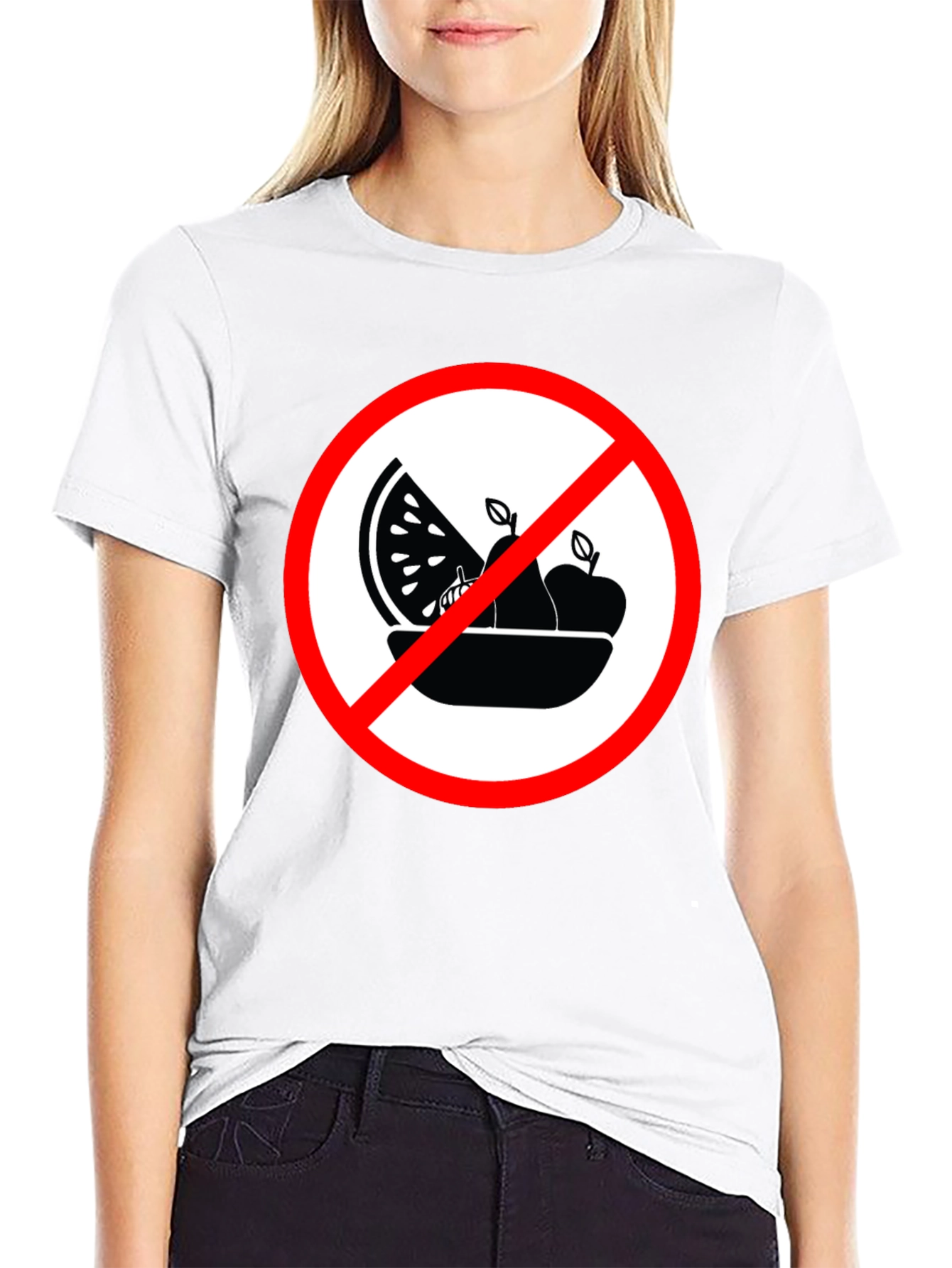 No Fruits Allowed Graphic T-Shirt