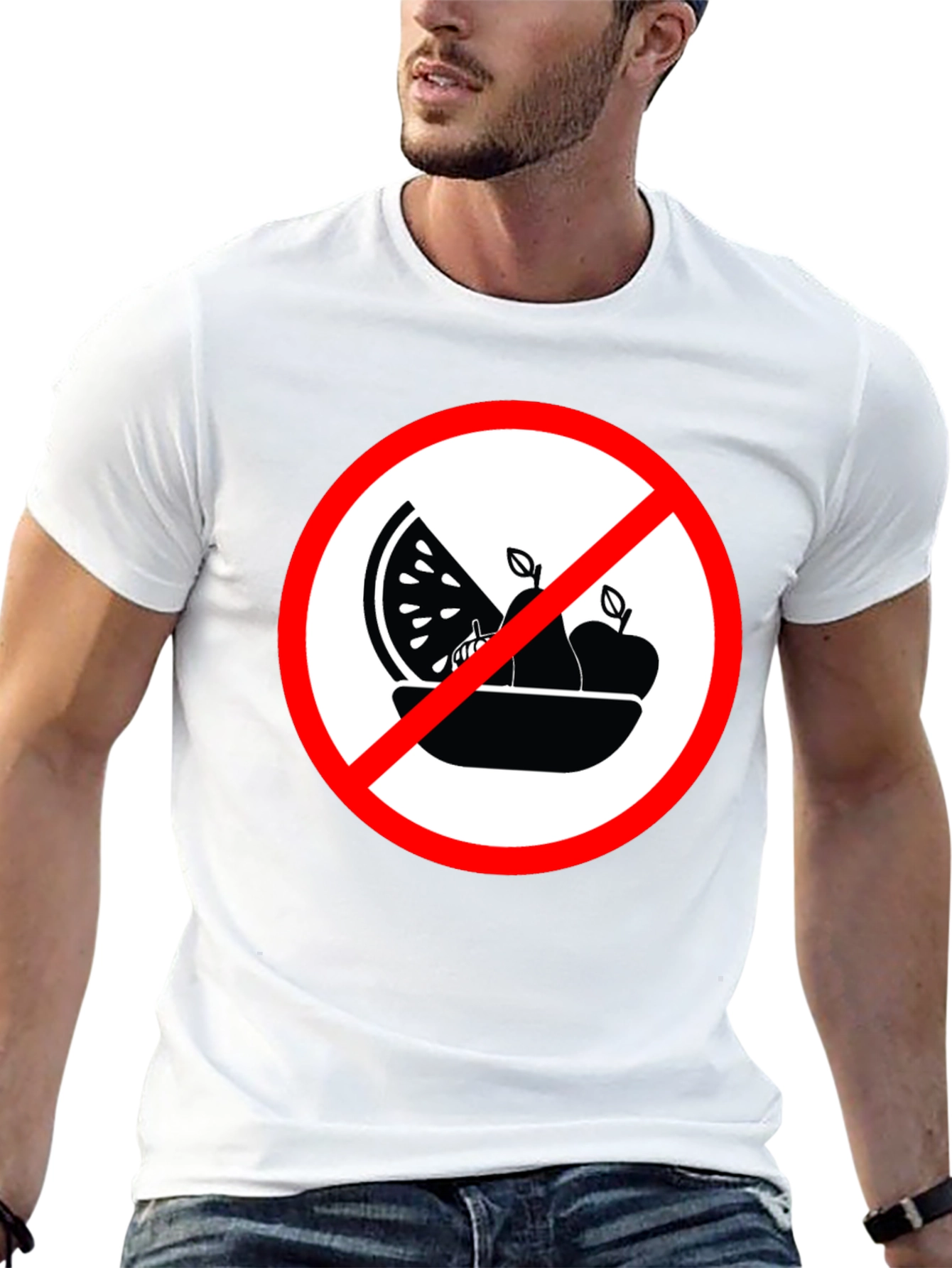 No Fruits Allowed Graphic T-Shirt