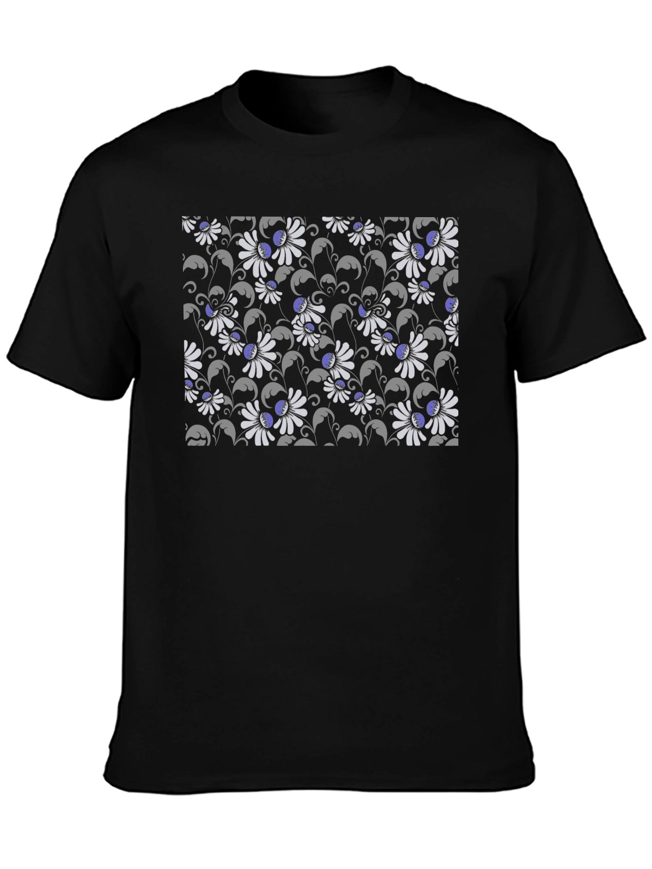 Floral Pattern T-Shirt