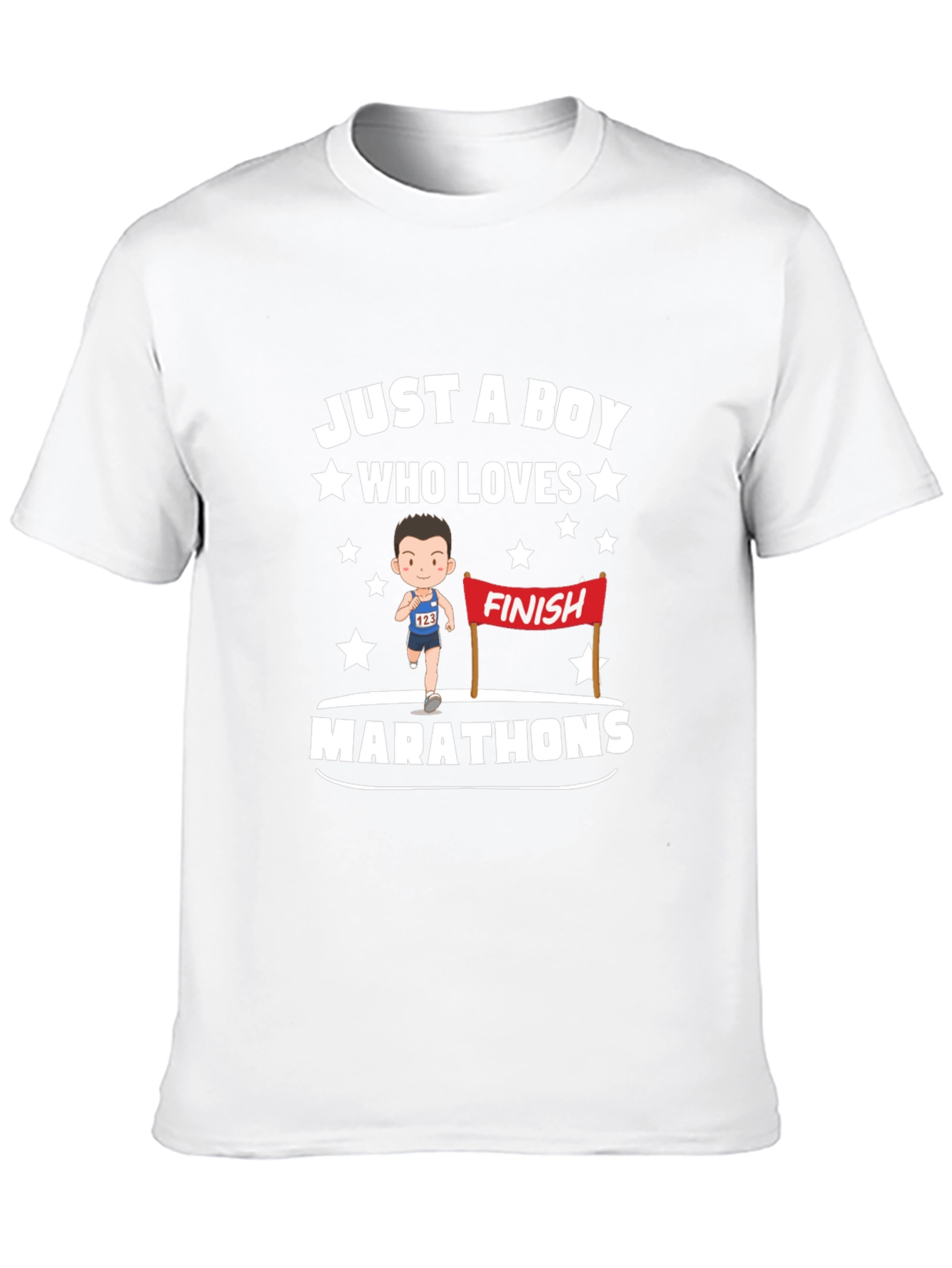 Boy Who Loves Marathons T-Shirt