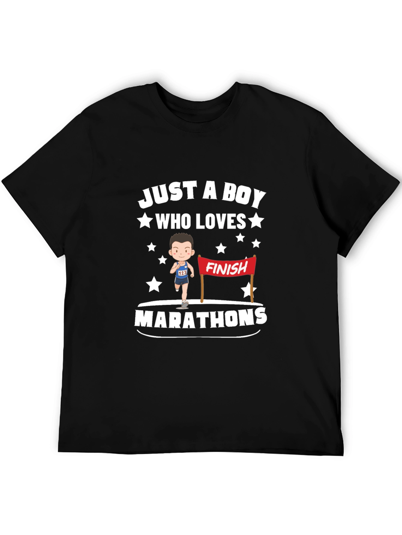 Boy Who Loves Marathons T-Shirt