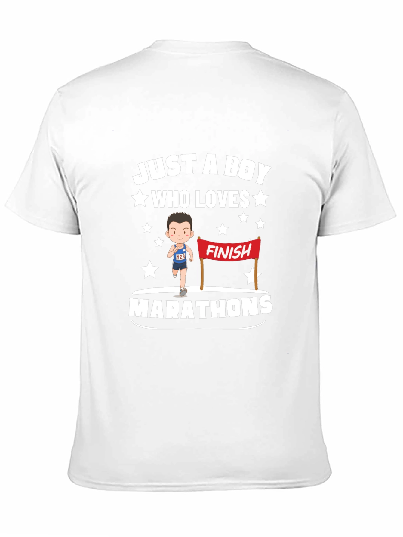 Boy Who Loves Marathons T-Shirt