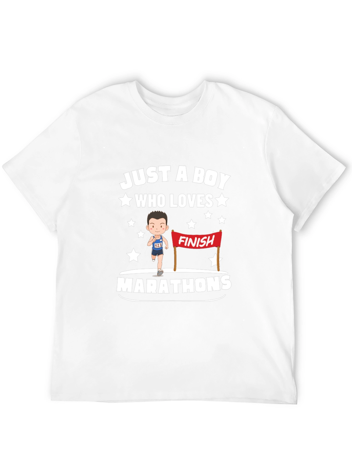 Boy Who Loves Marathons T-Shirt