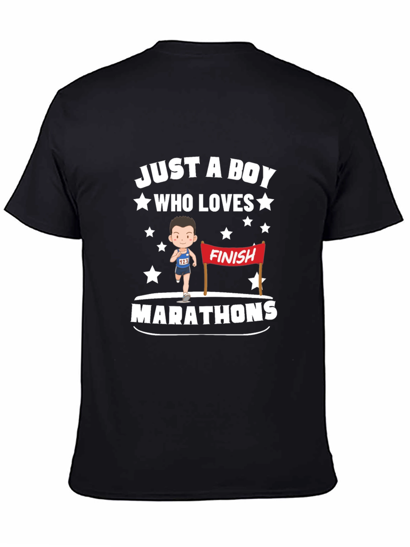 Boy Who Loves Marathons T-Shirt