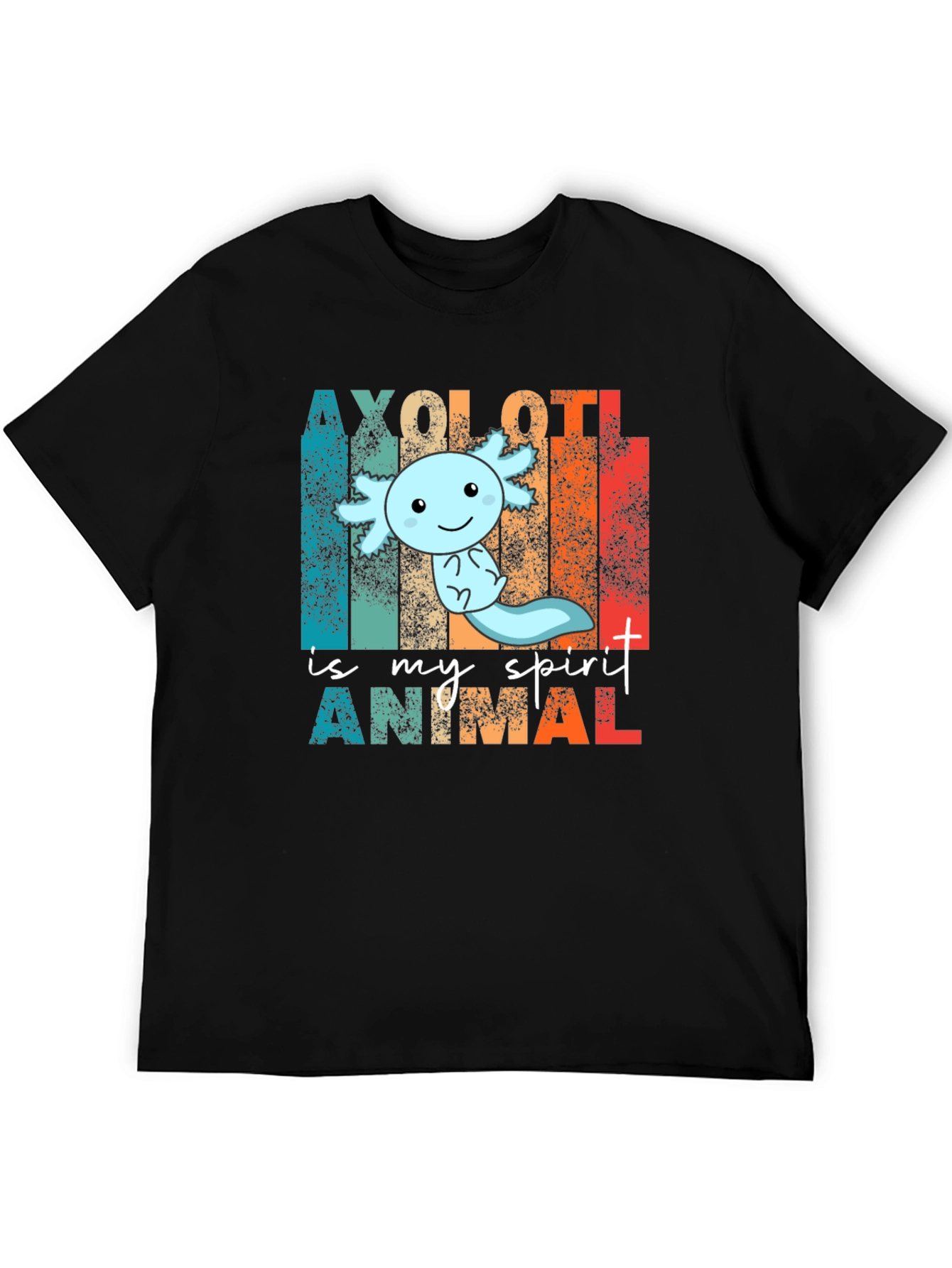 Axolotl Spirit Animal Graphic T-Shirt