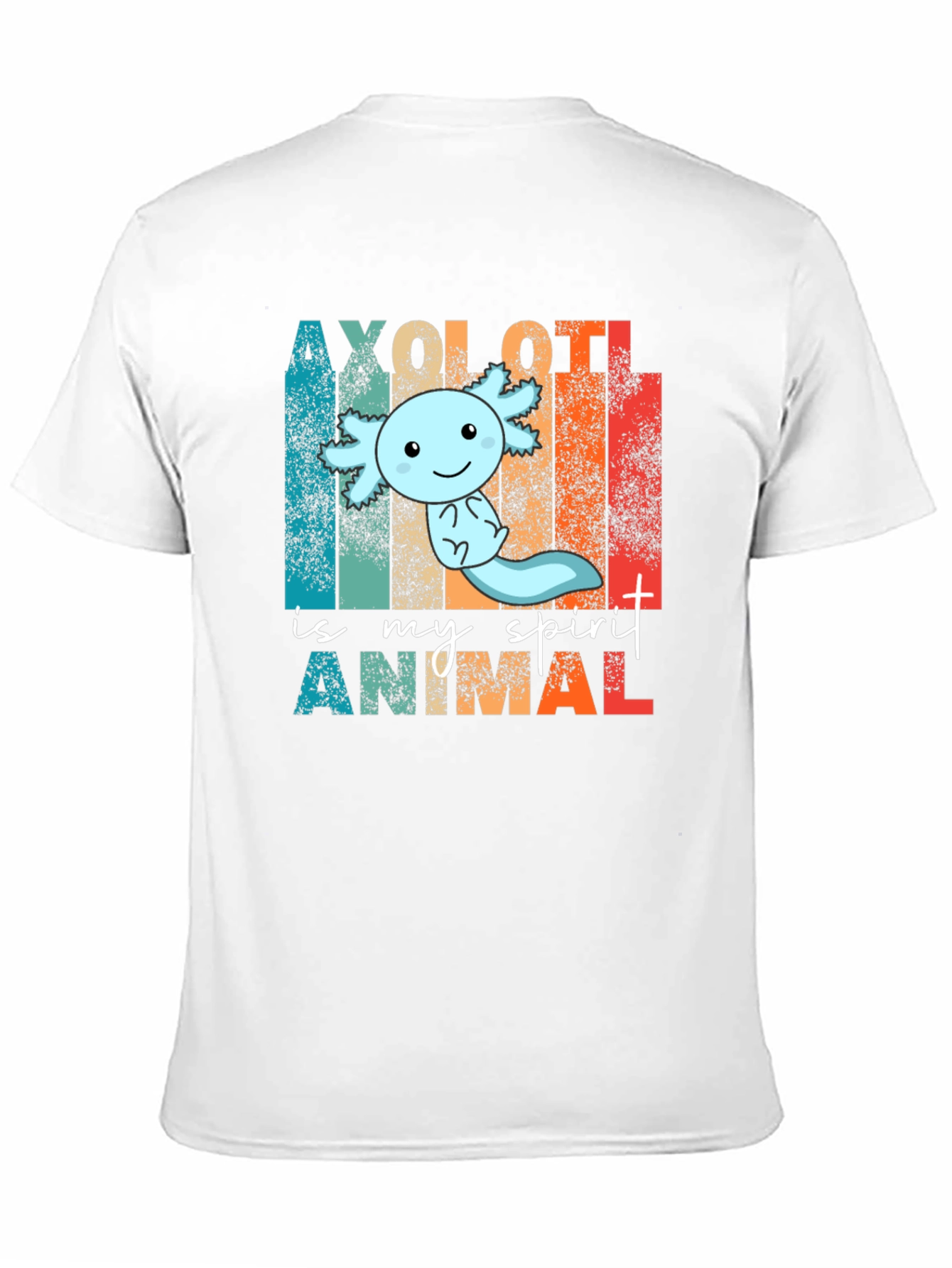 Axolotl Spirit Animal Graphic T-Shirt