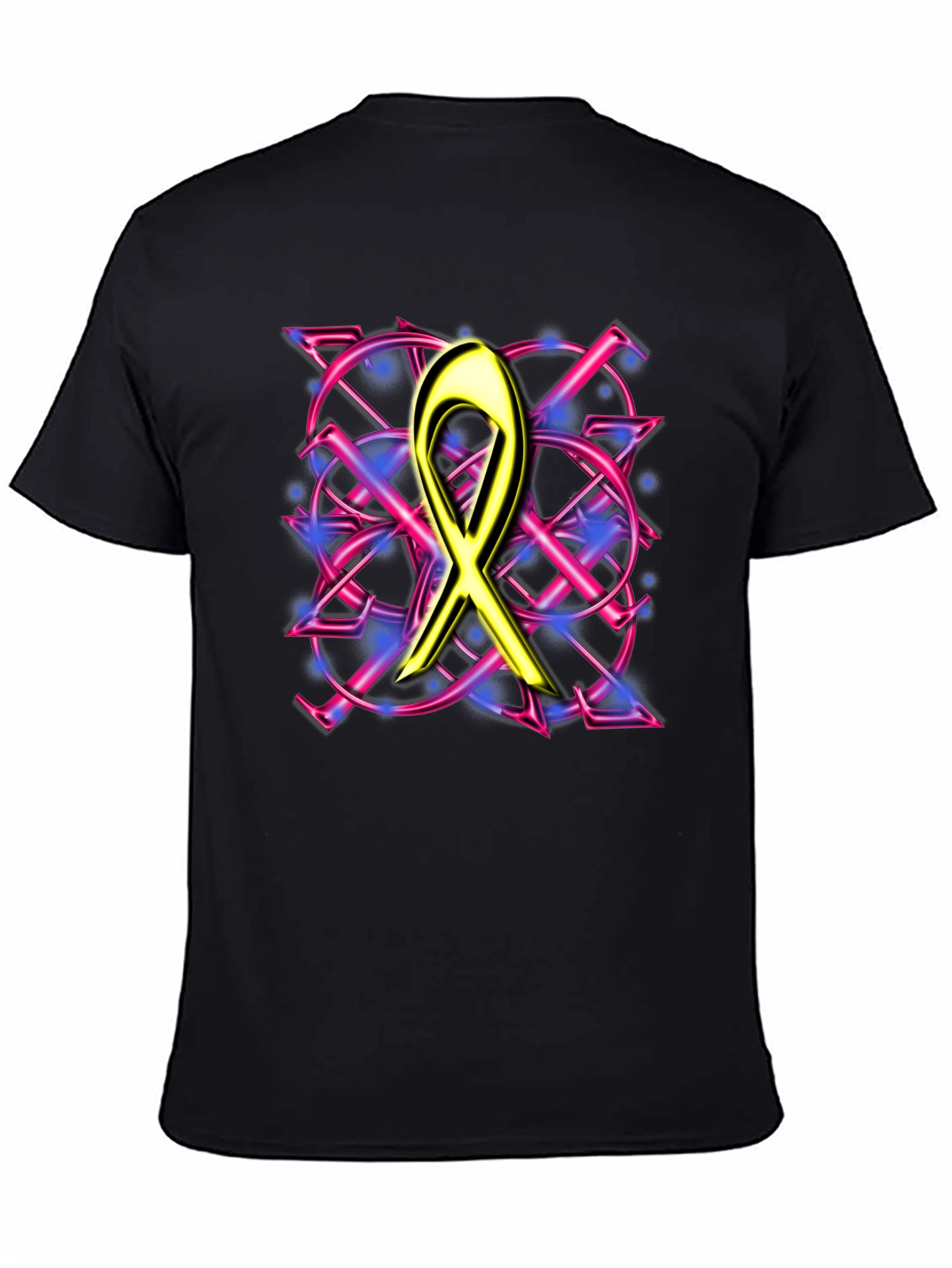 Bold Graphic Tee - Ribbon Design