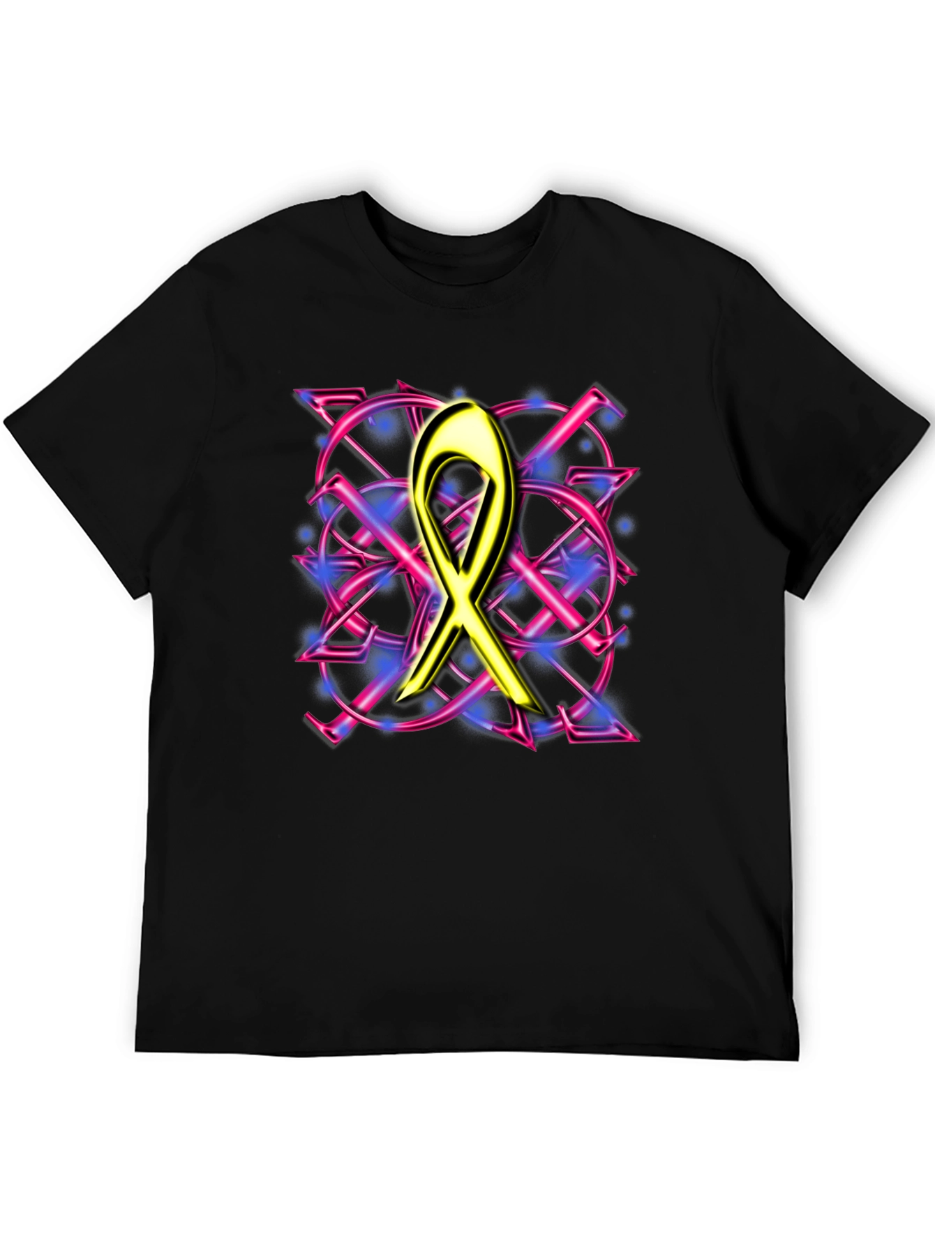 Bold Graphic Tee - Ribbon Design