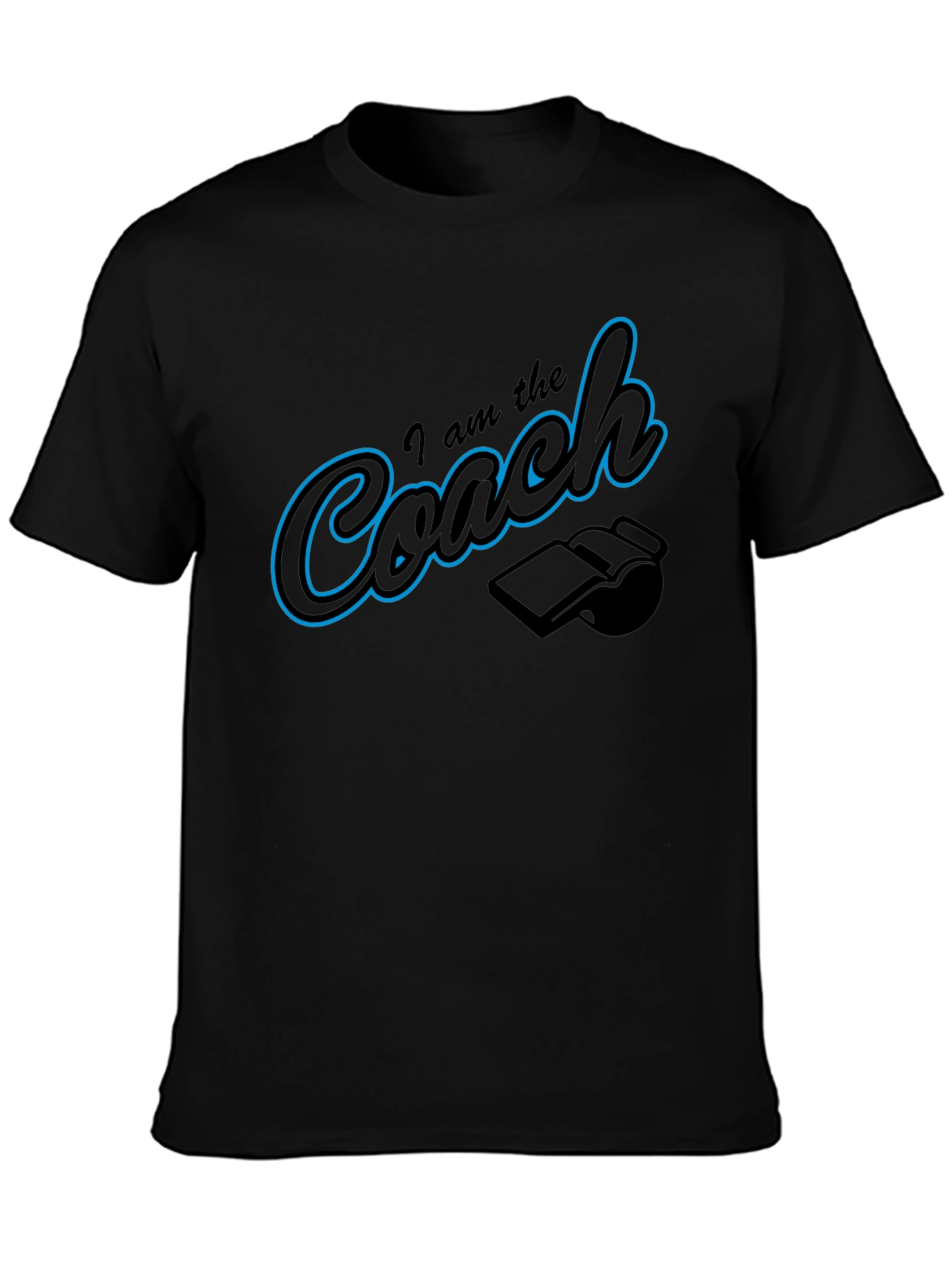 I am the Coach T-Shirt Whistle Funny Gift