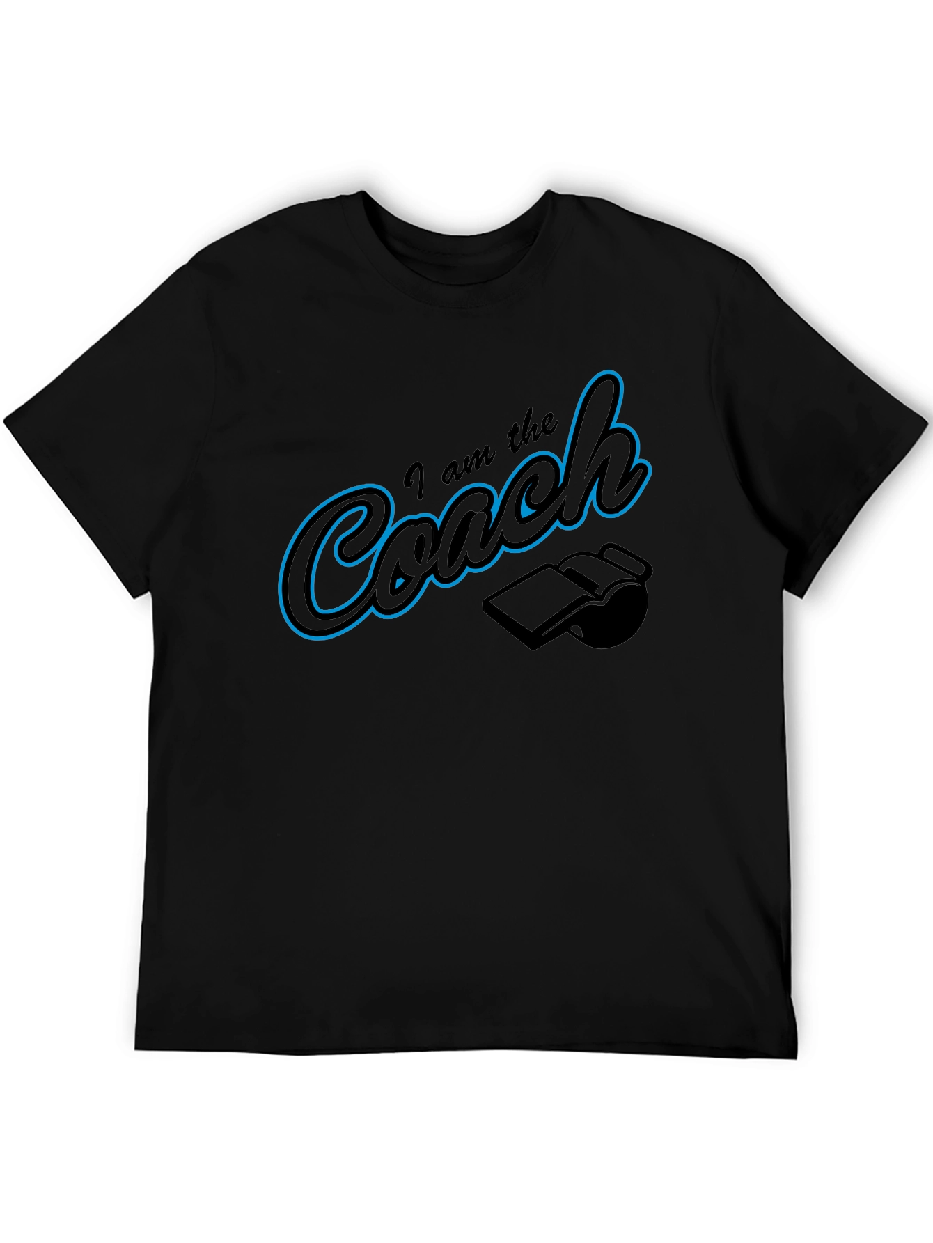 I am the Coach T-Shirt Whistle Funny Gift