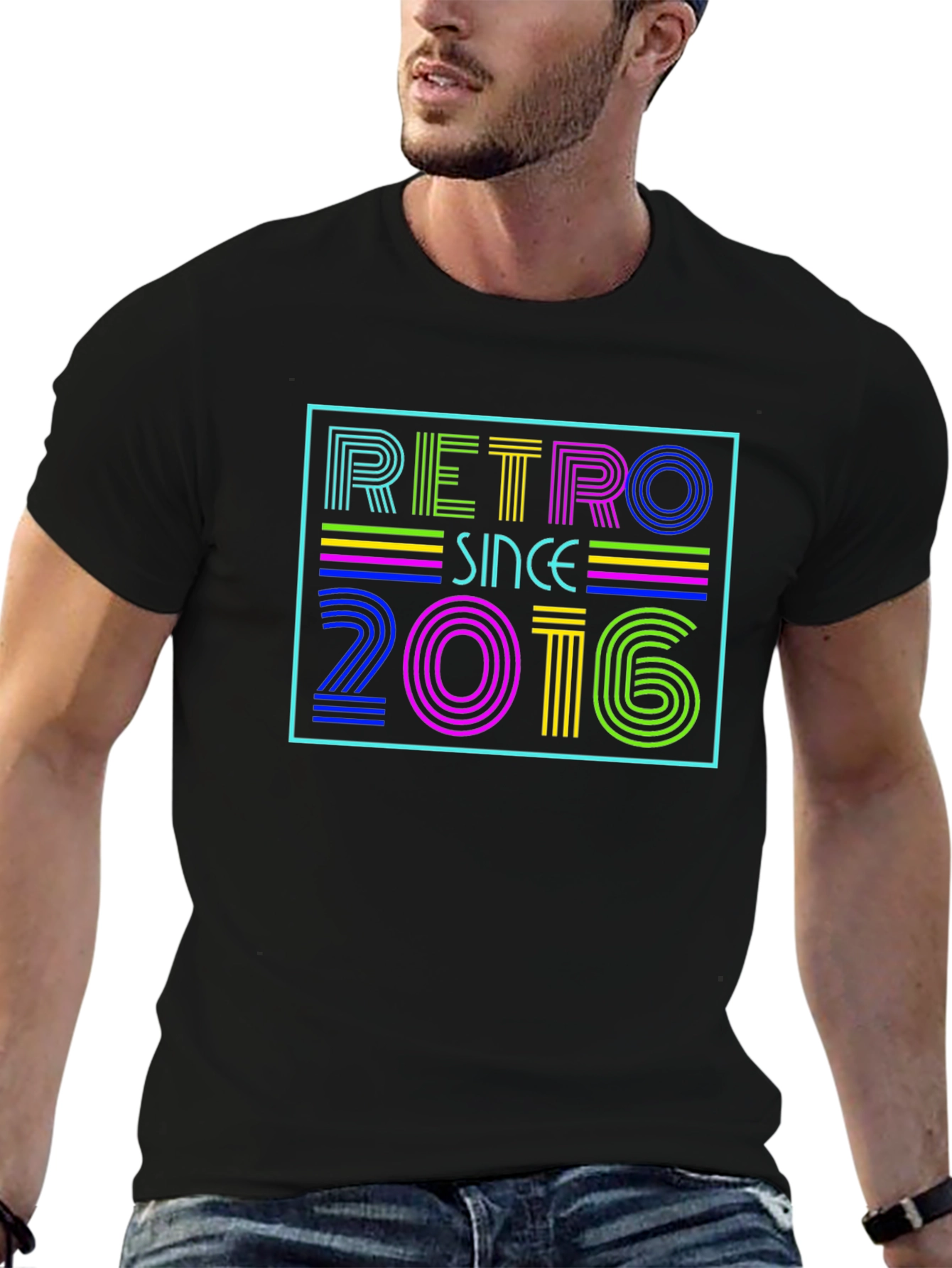 Retro Since 2016 Graphic T-Shirt