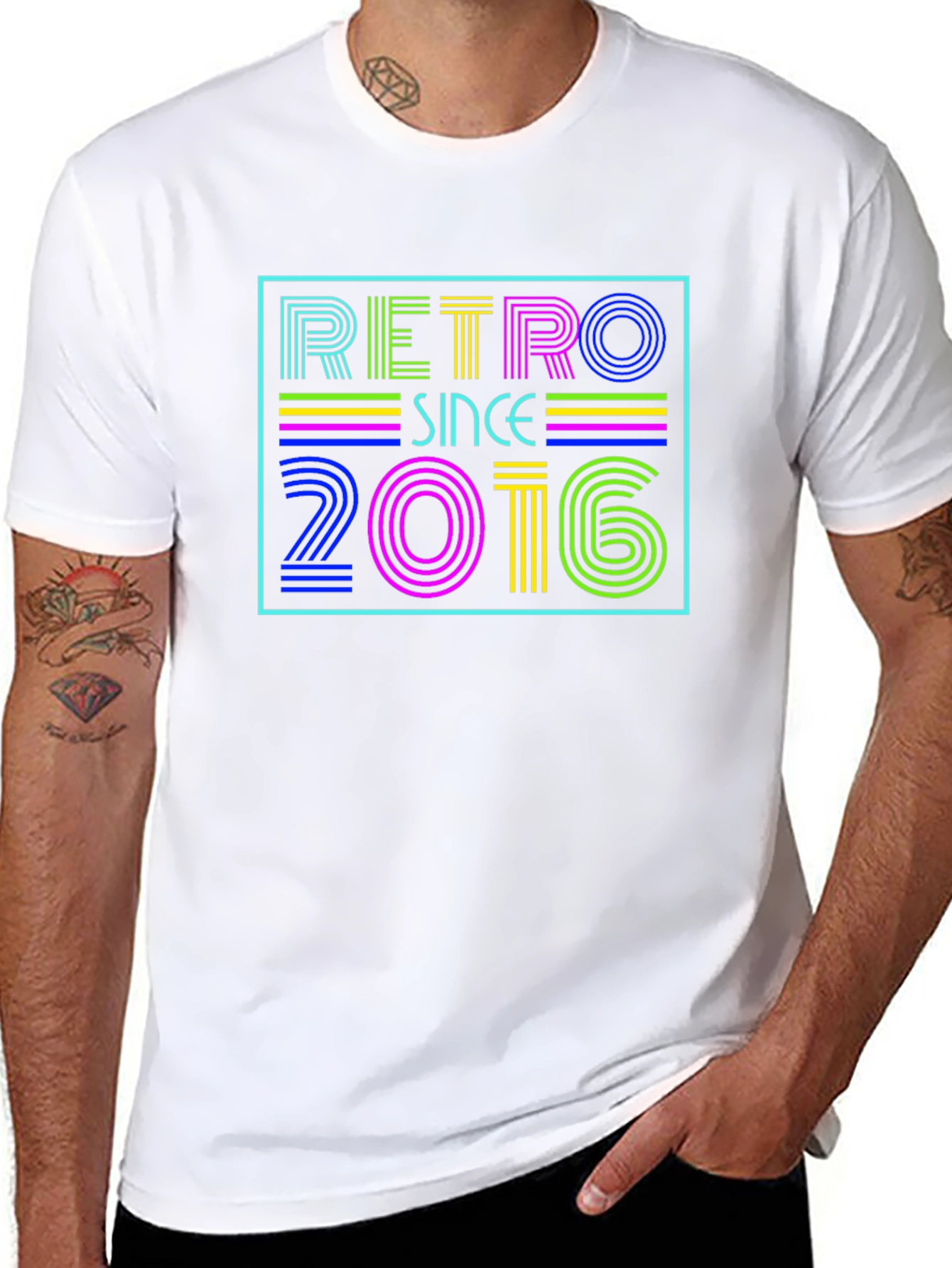 Retro Since 2016 Graphic T-Shirt