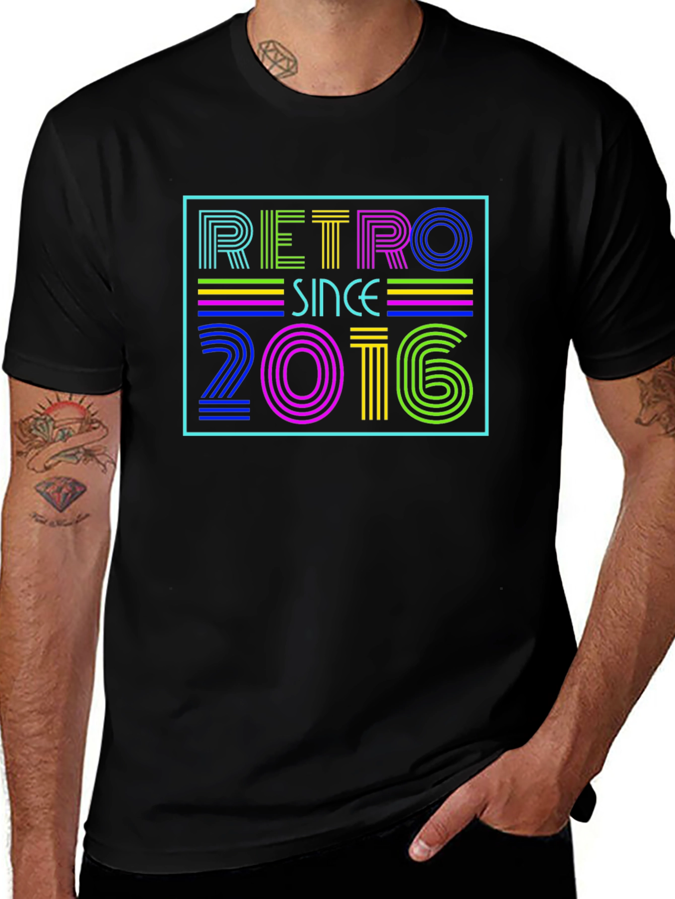 Retro Since 2016 Graphic T-Shirt