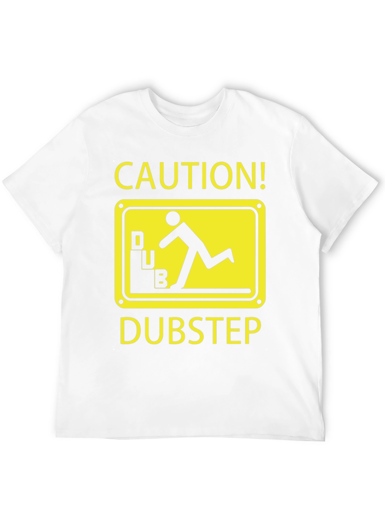 Caution Dubstep T-Shirt - Funny Music Lover Tee