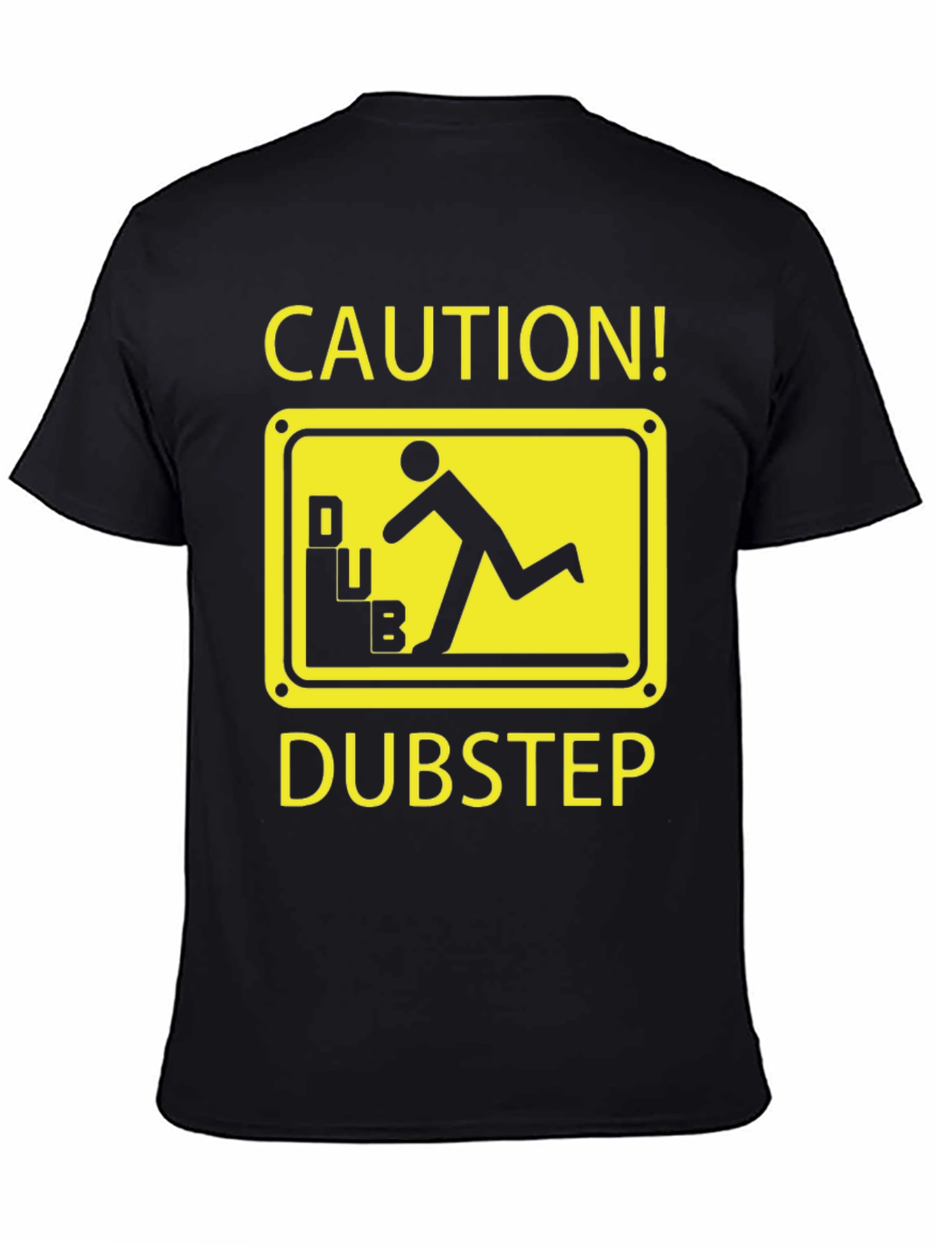 Caution Dubstep T-Shirt - Funny Music Lover Tee