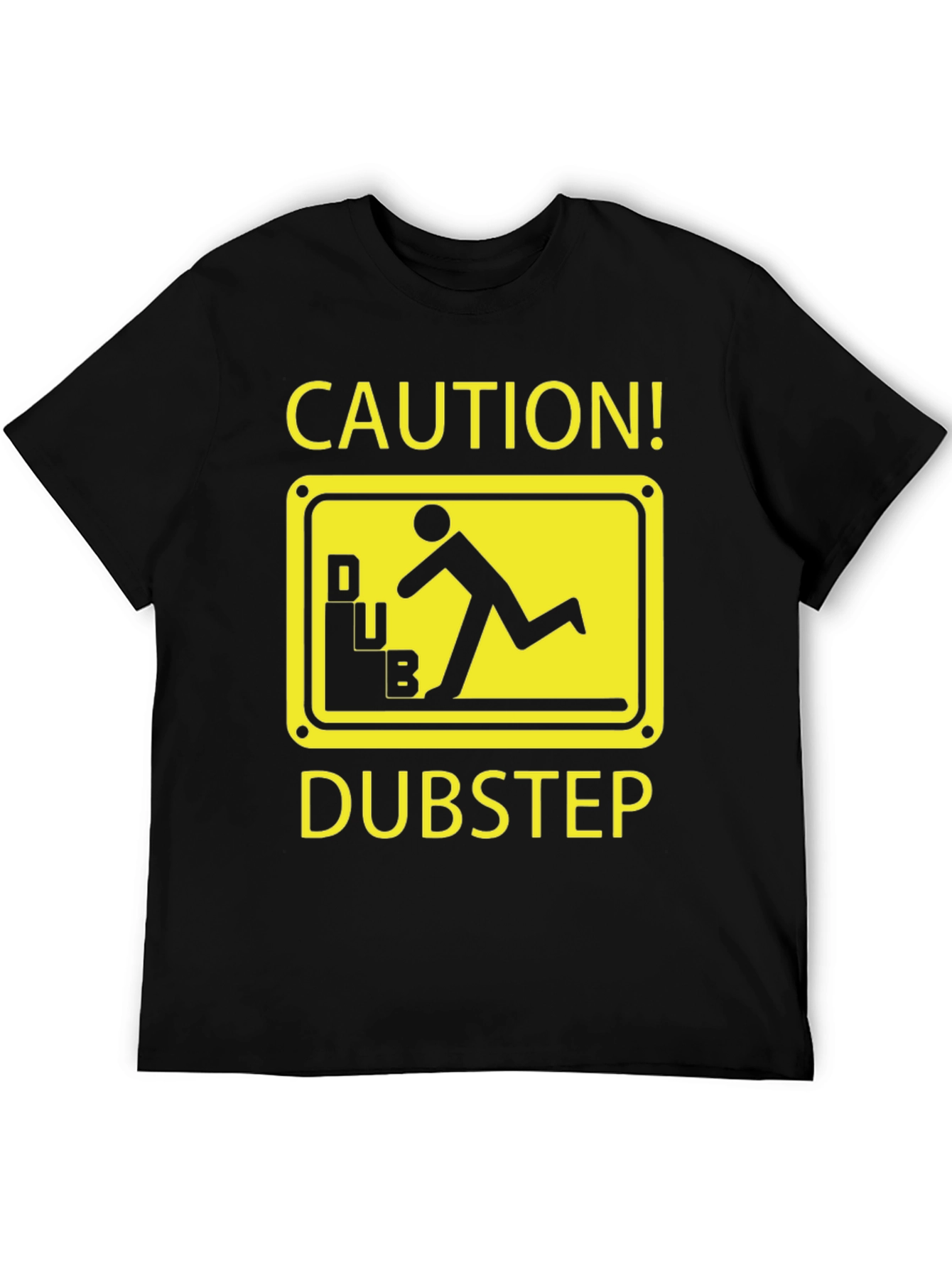 Caution Dubstep T-Shirt - Funny Music Lover Tee