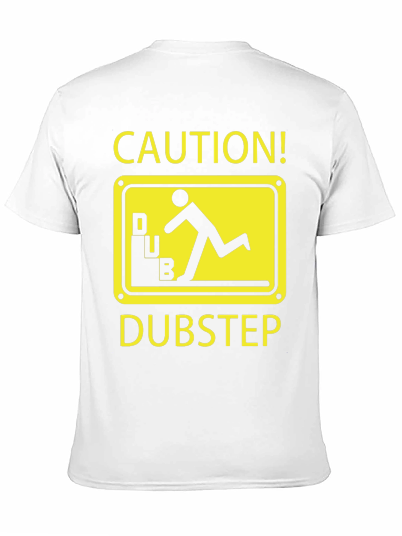 Caution Dubstep T-Shirt - Funny Music Lover Tee