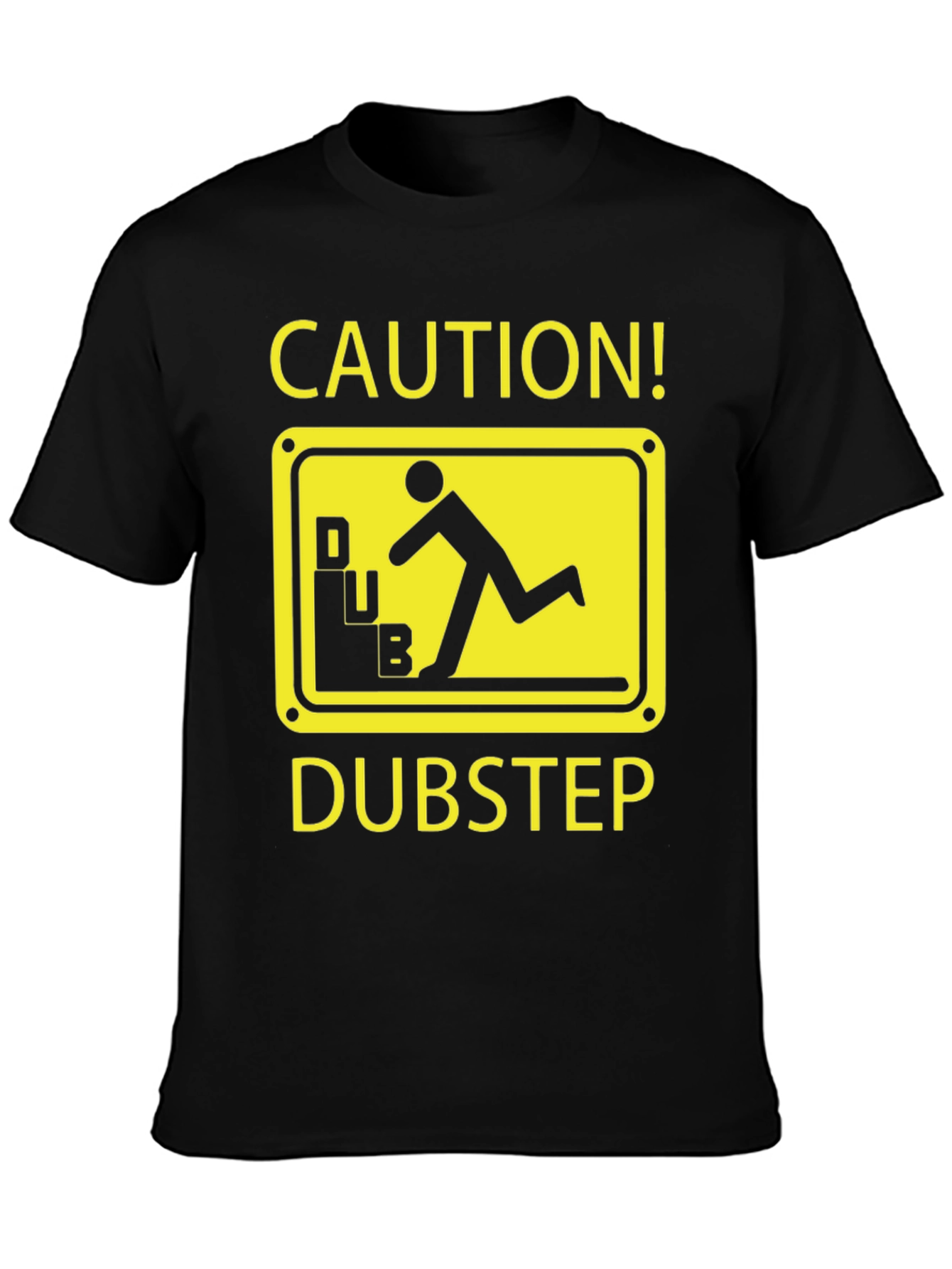 Caution Dubstep T-Shirt - Funny Music Lover Tee